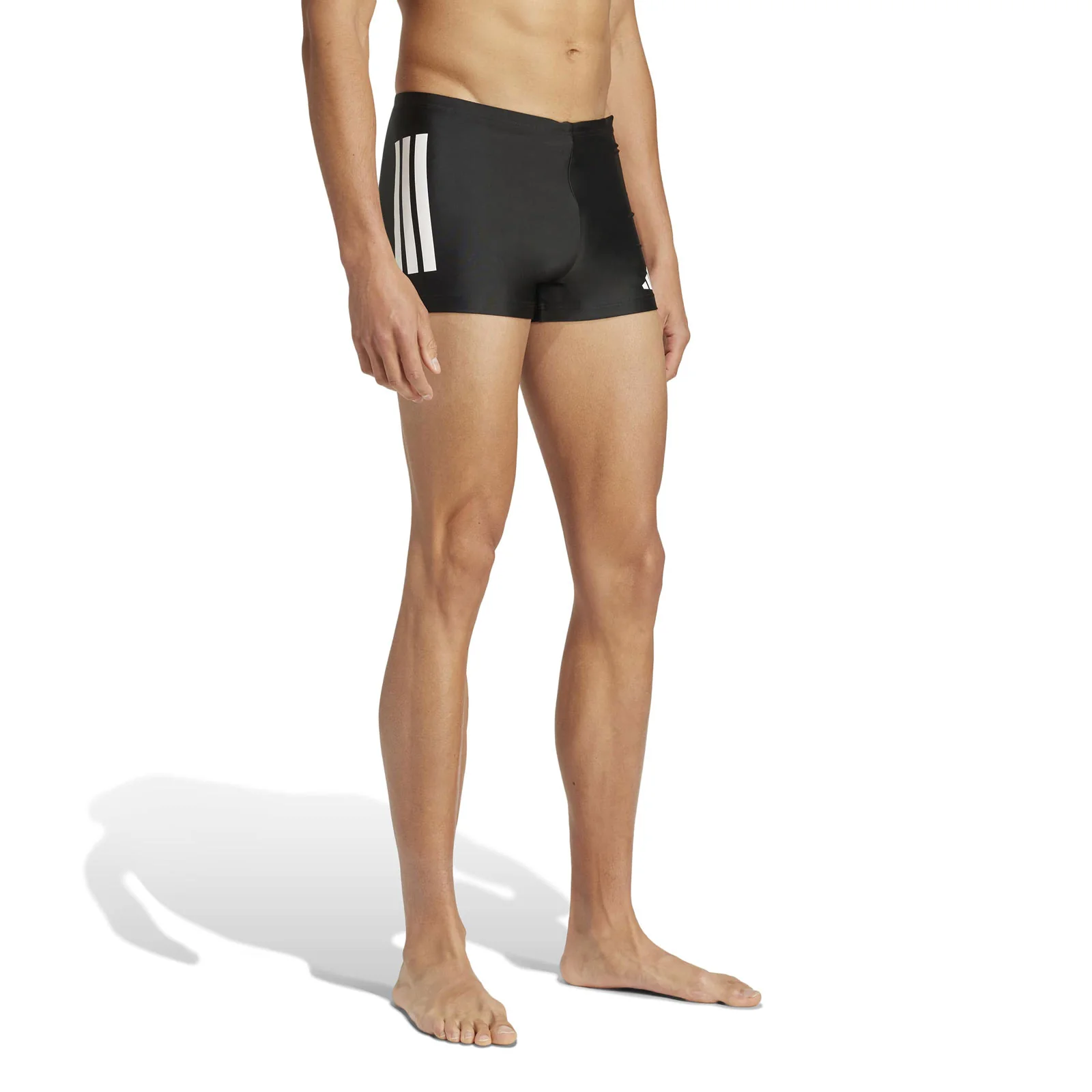 adidas 3-Stripes 2-Inch Mens Tight-Fit Swim Boxers - Image 3