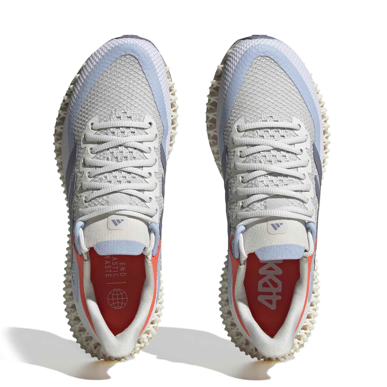 adidas Womens 4DFWD 2 White/Grey - Image 3