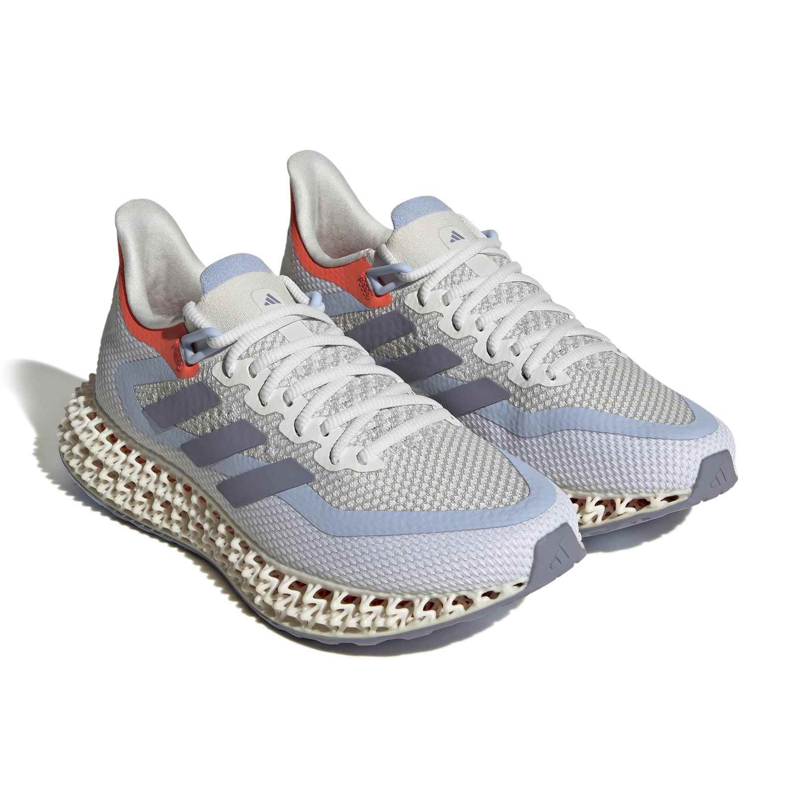 adidas Womens 4DFWD 2 White/Grey - Image 5