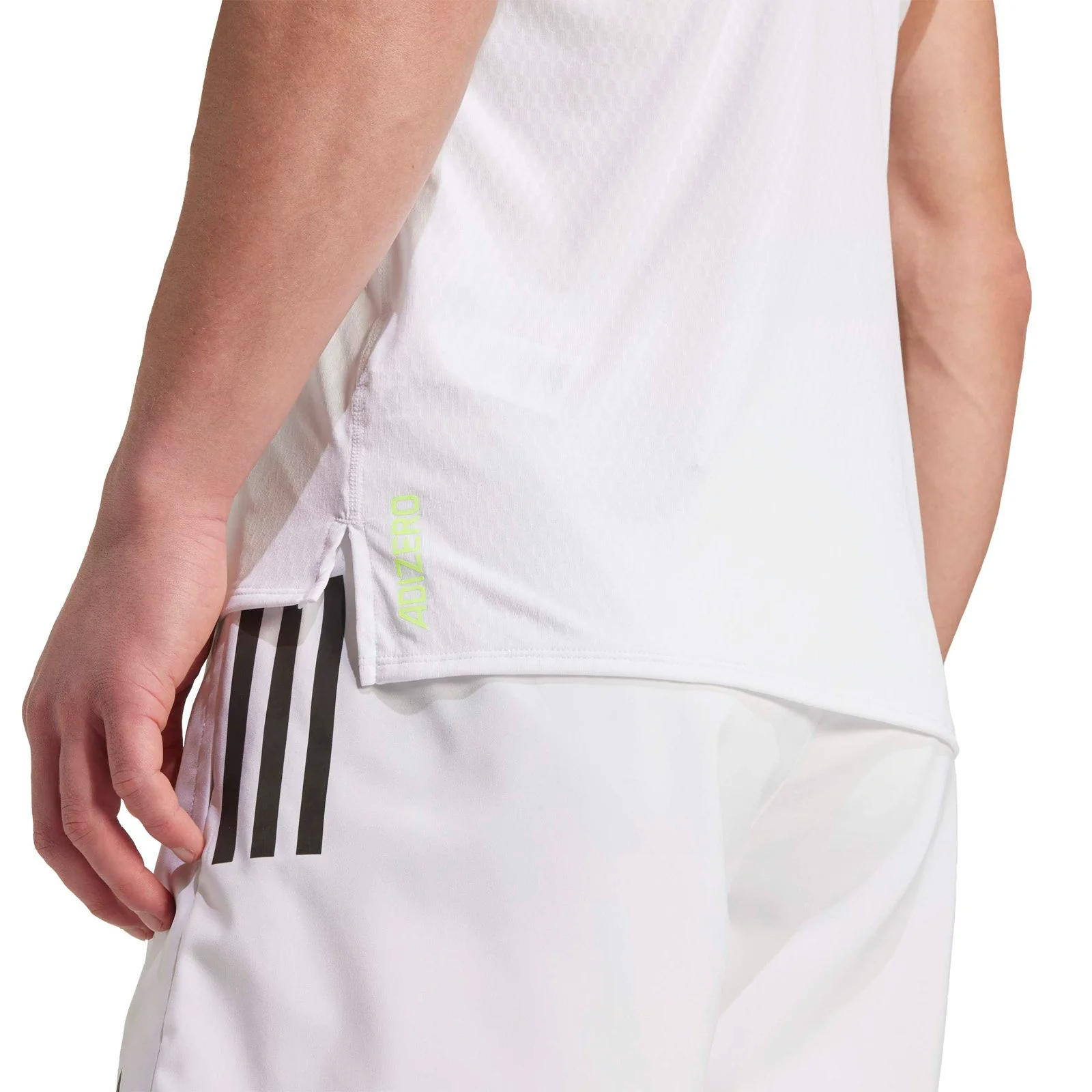adidas Adizero Archive Slim-Fit Mens Running Tank Top - Image 4