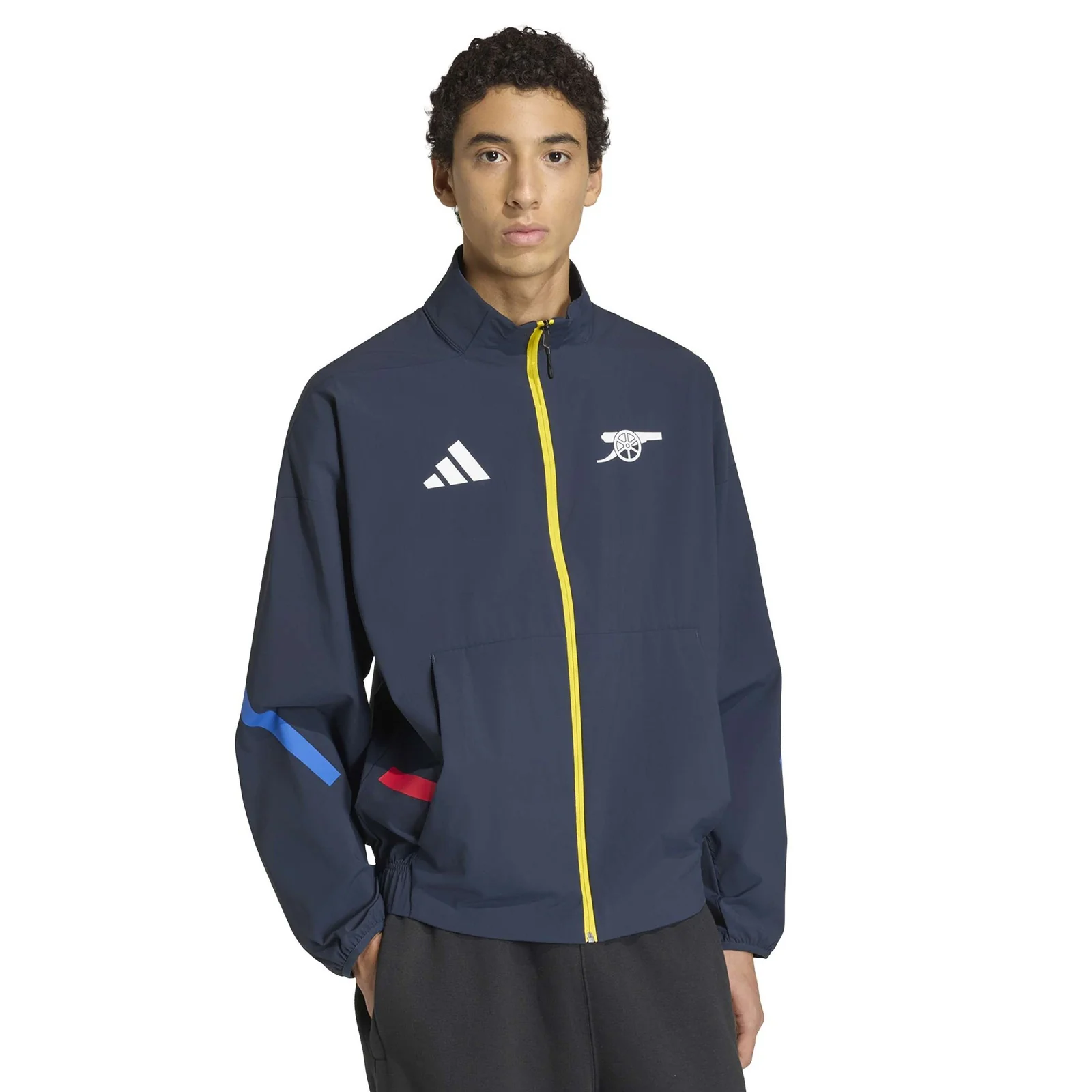 adidas Arsenal Football Z.N.E. 2025/26 Mens Anthem Jacket