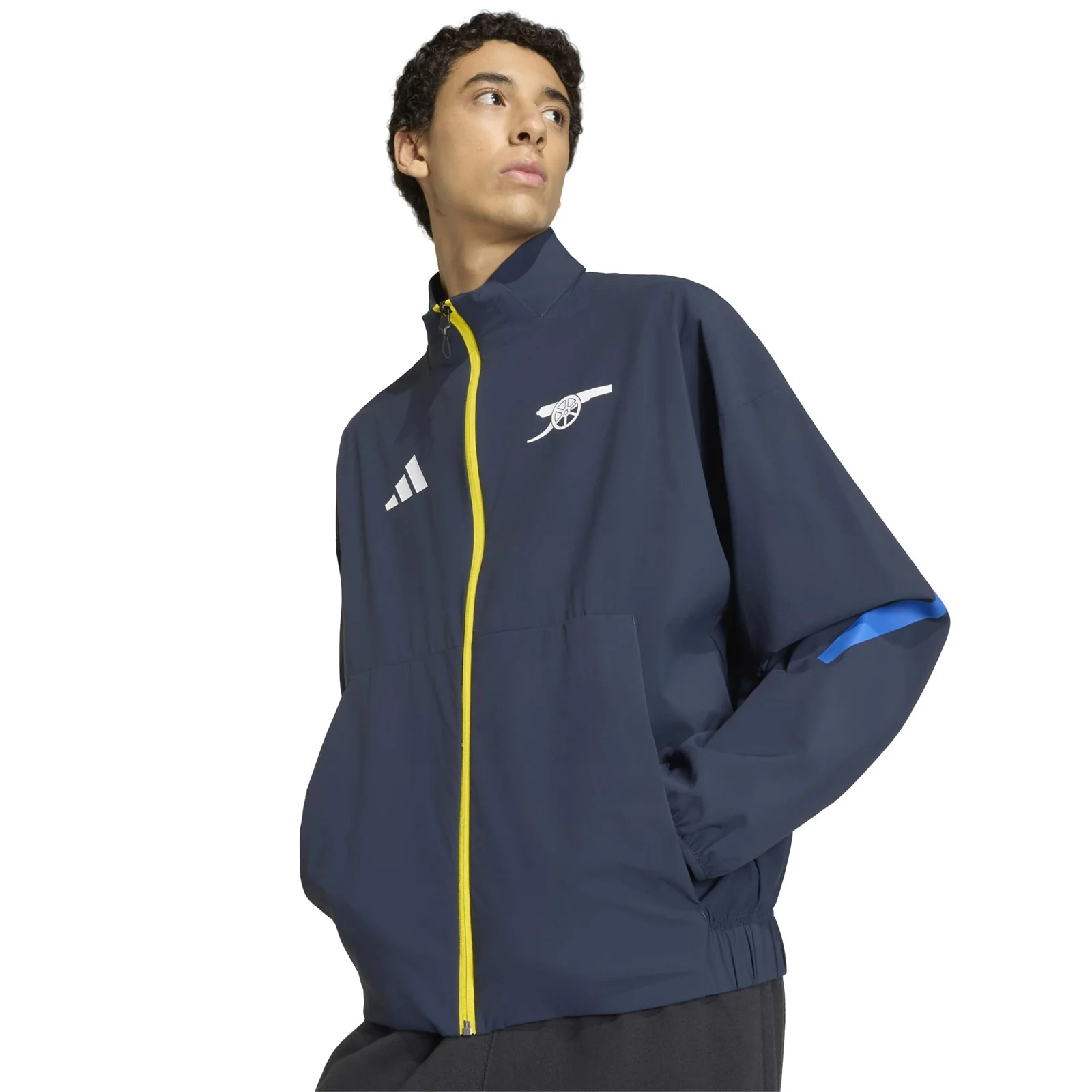 adidas Arsenal Football Z.N.E. 2025/26 Mens Anthem Jacket - Image 3