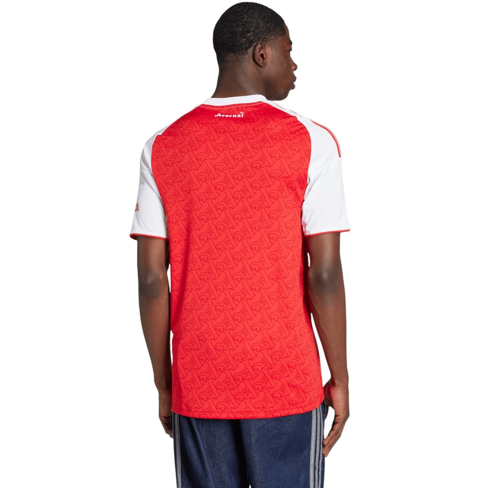 adidas Arsenal Football 2025/26 Mens SS Home Jersey - Image 4