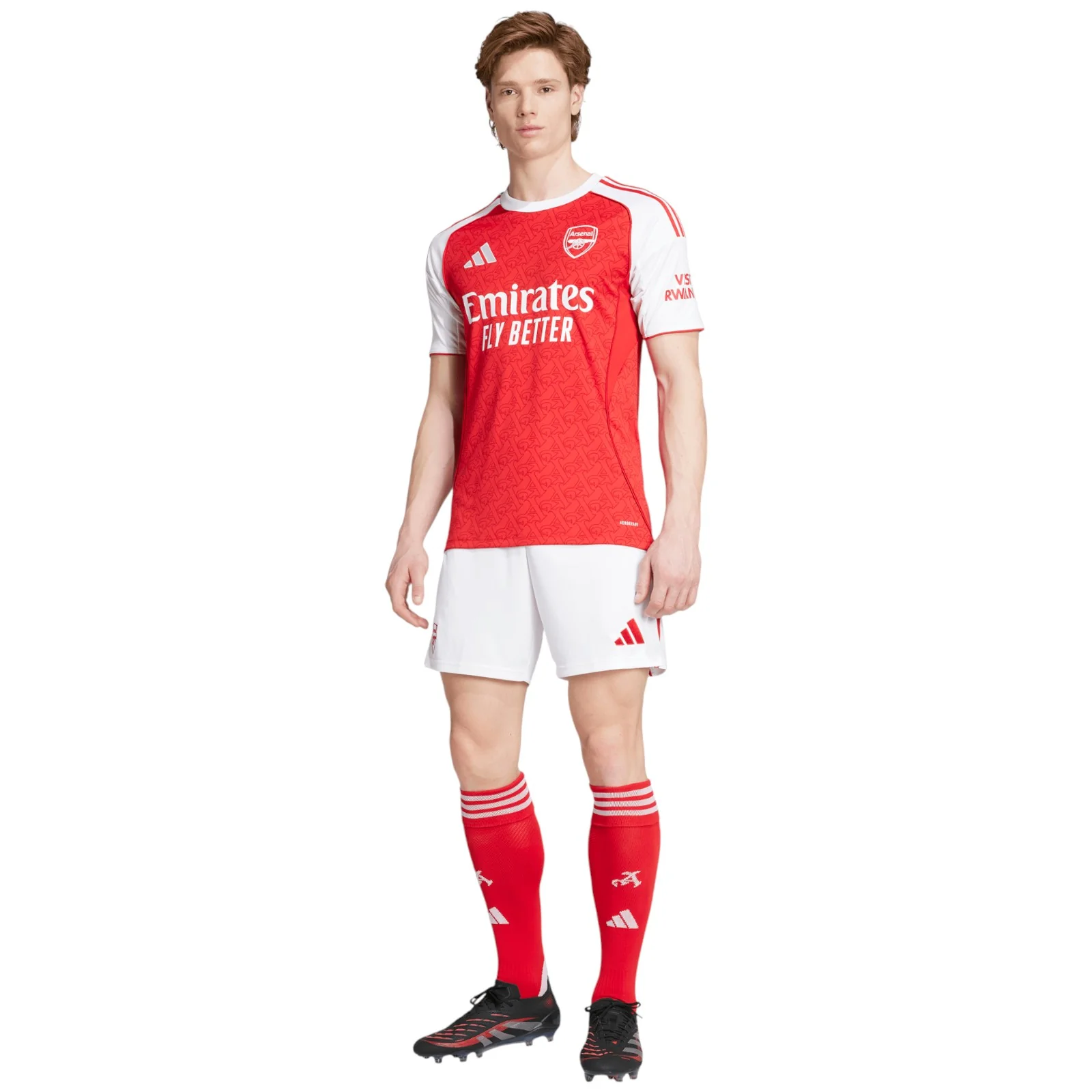 adidas Arsenal Football 2025/26 Mens Regular-Fit Home Short - Image 7
