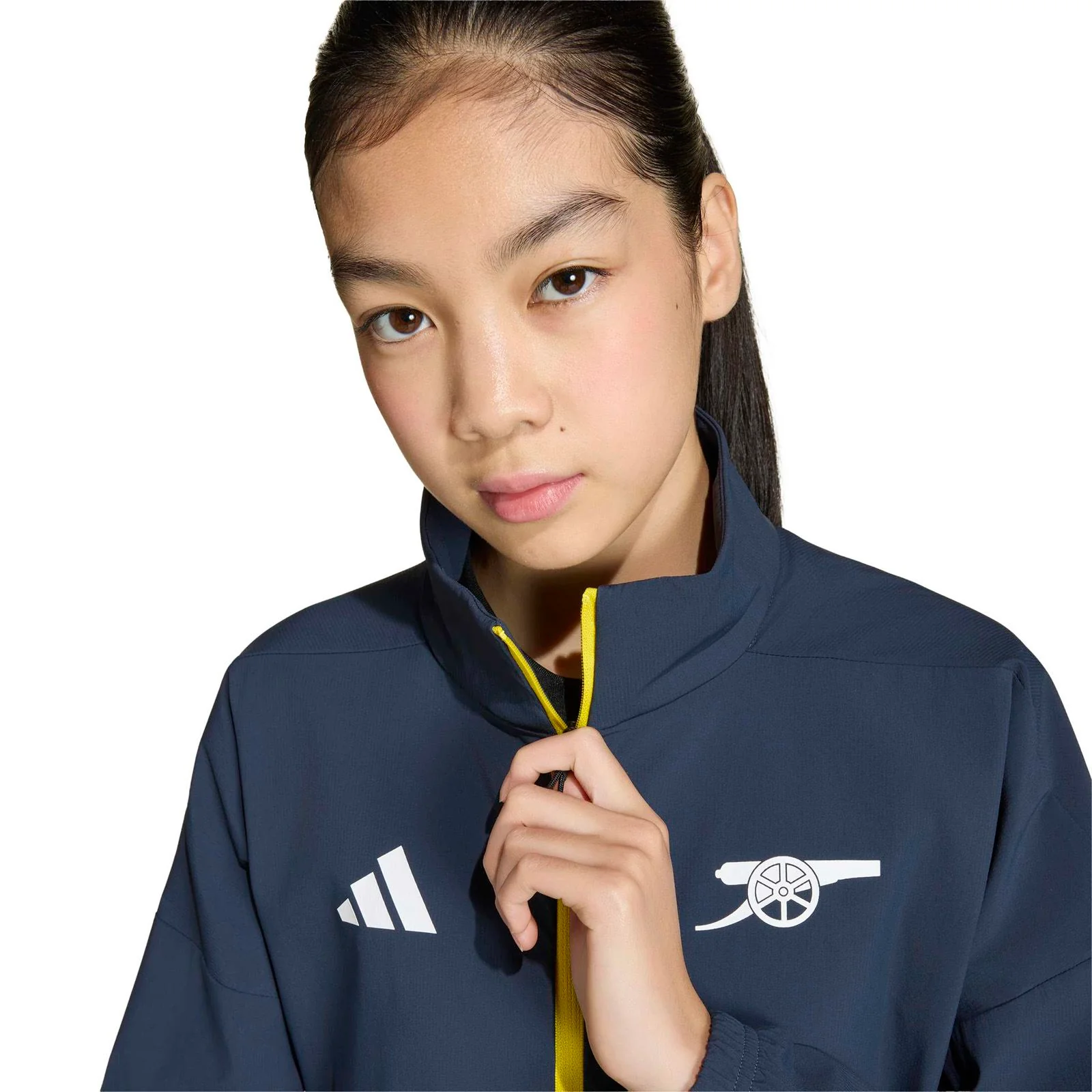 adidas Arsenal Football Z.N.E. 2025/26 Kids Anthem Jacket - Image 3