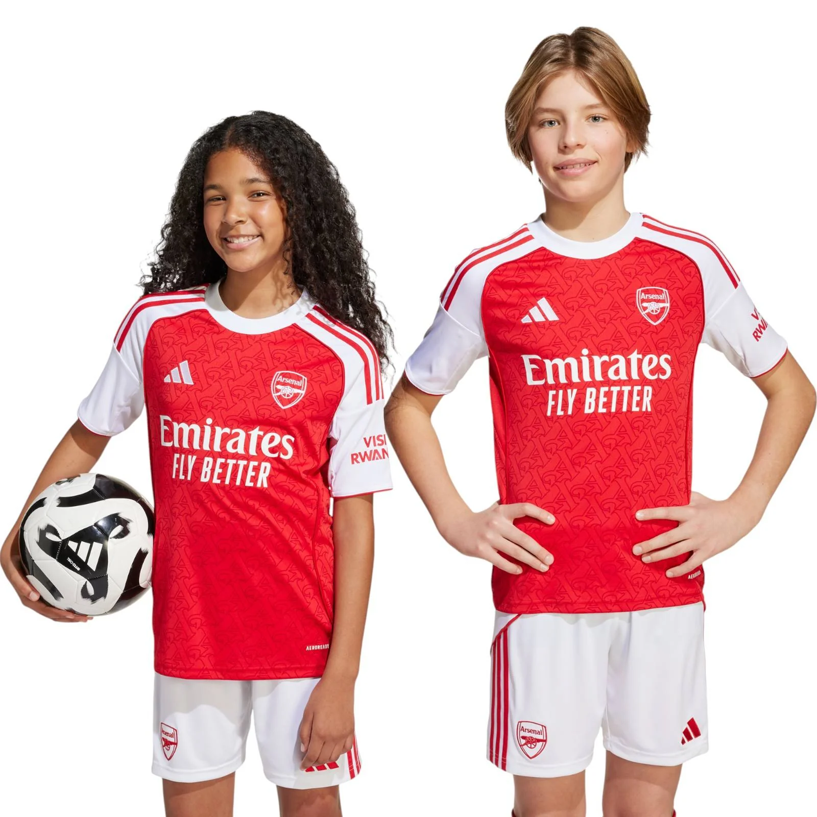 adidas Arsenal Football 2025/26 Kids Home Jersey - Image 7