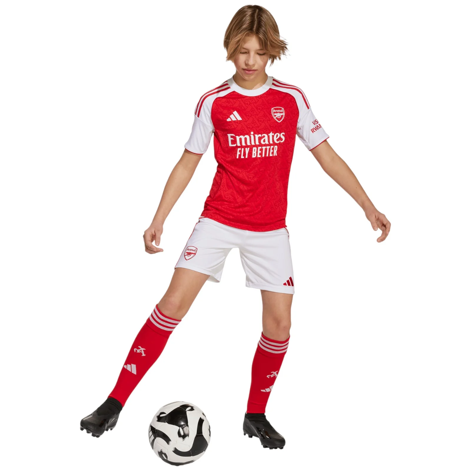 adidas Arsenal Football 2025/26 Kids Home Jersey - Image 9