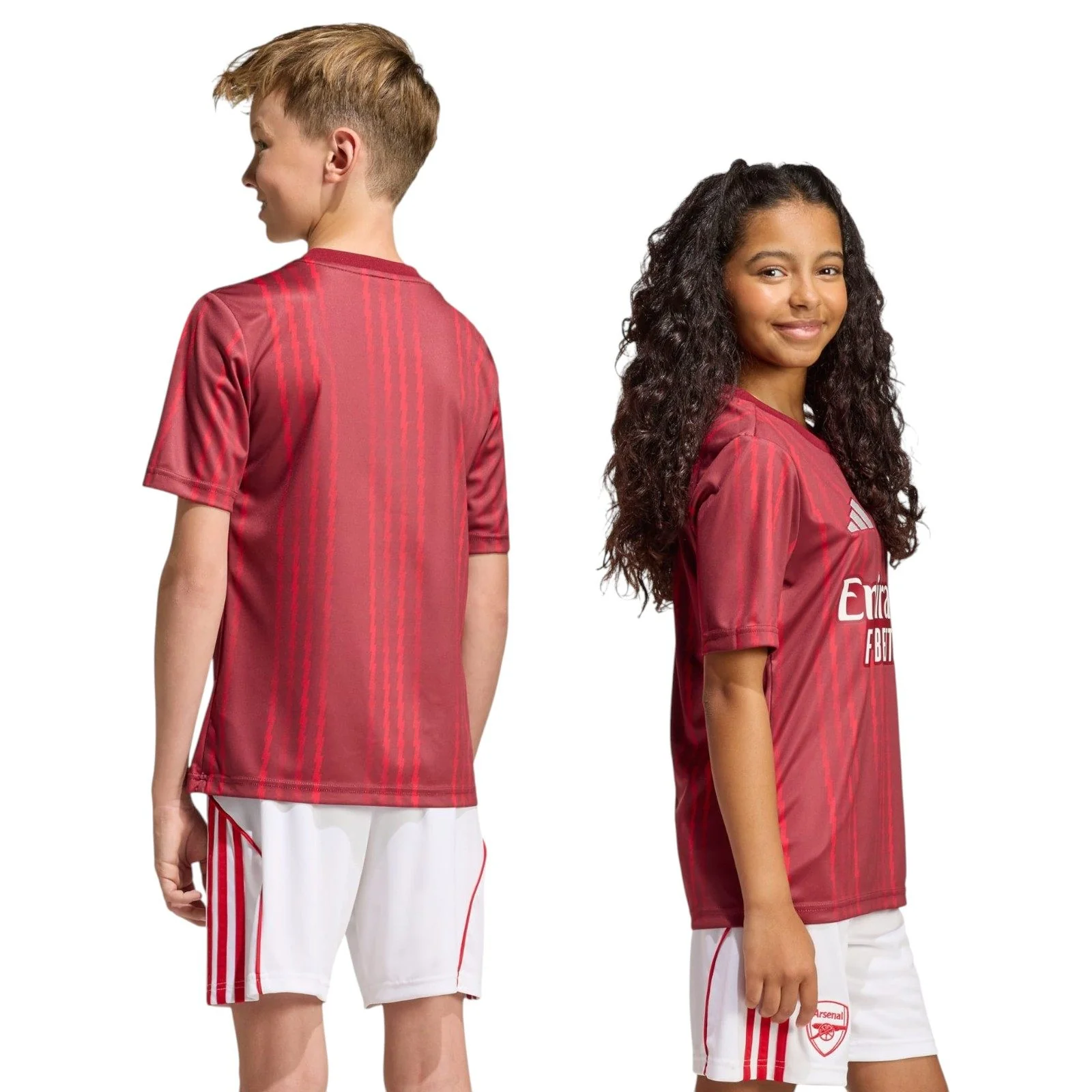 adidas Arsenal Football 2025/26 Kids Pre-Match Jersey - Image 8
