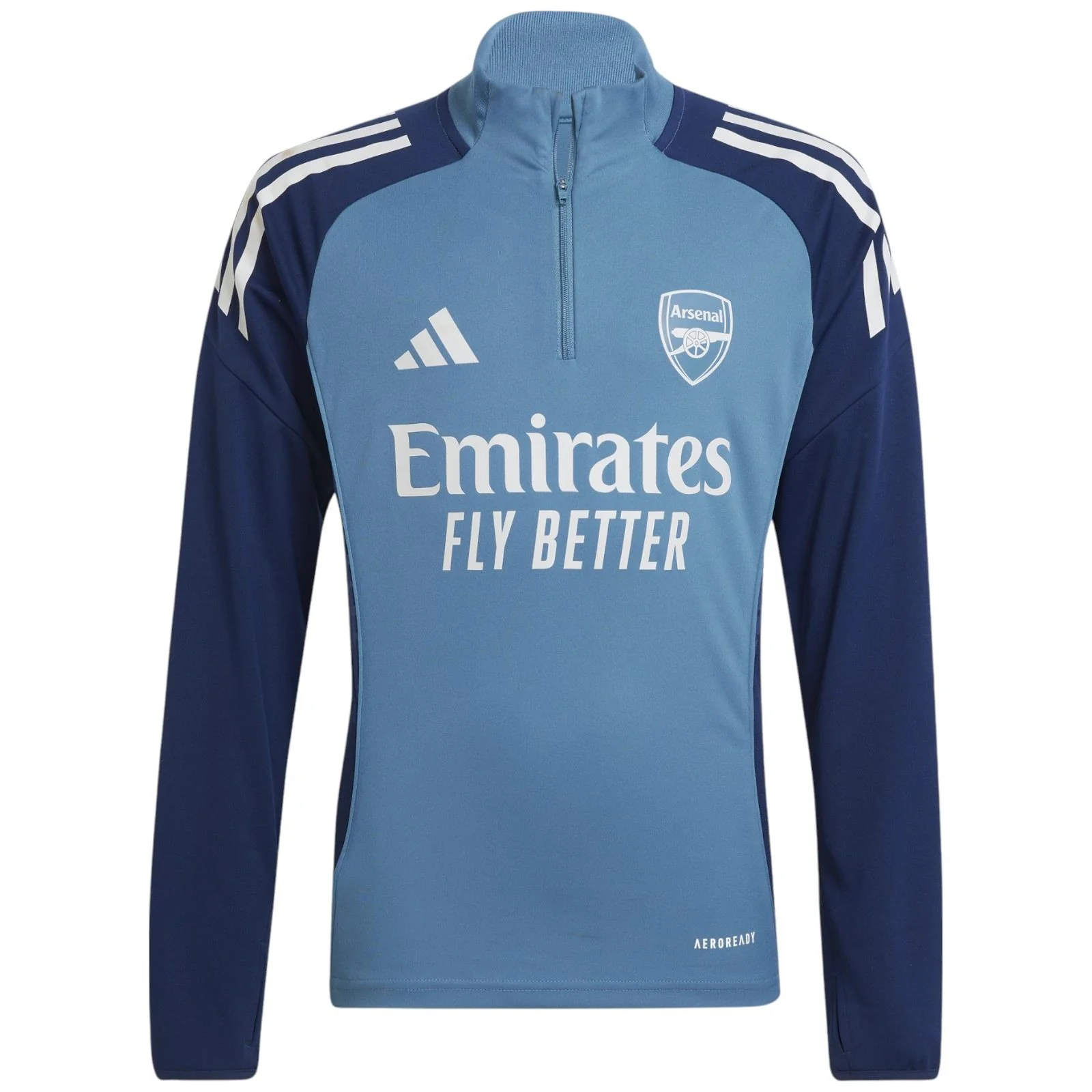 adidas Arsenal Football 2025/26 Kids Half-Zip Training Top - Image 5