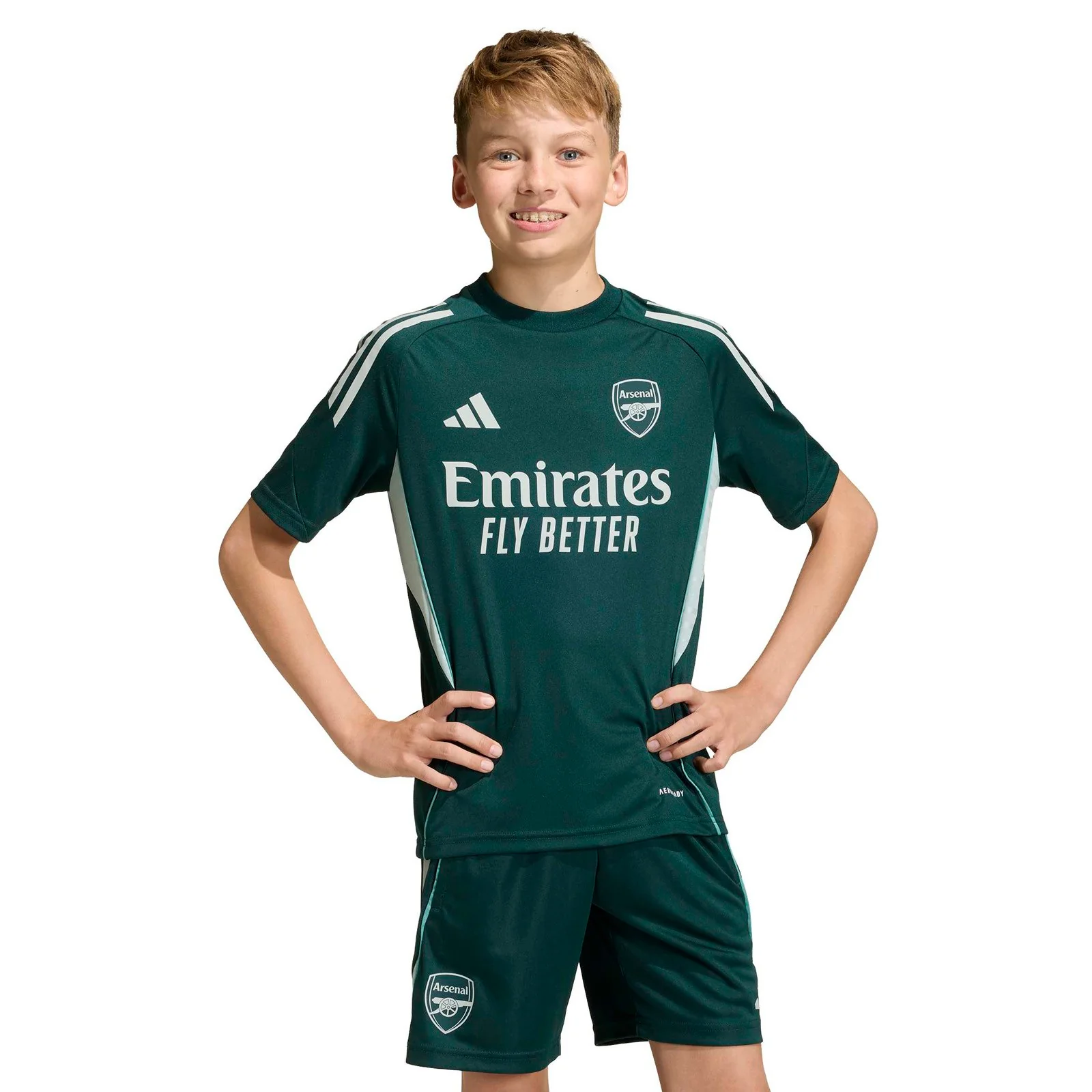 adidas Arsenal Football Tiro 2025/26 Kids Competition Training Jersey - Image 3