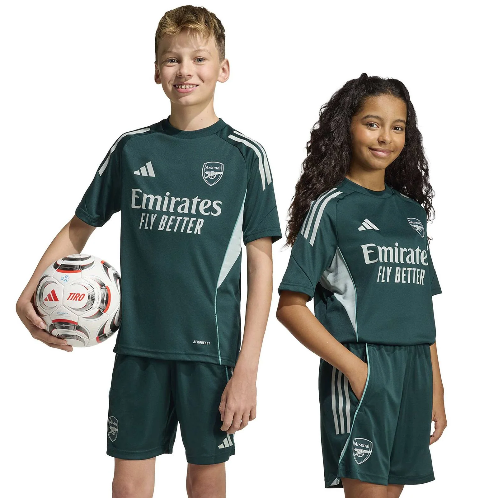 adidas Arsenal Football Tiro 2025/26 Kids Competition Training Jersey - Image 7
