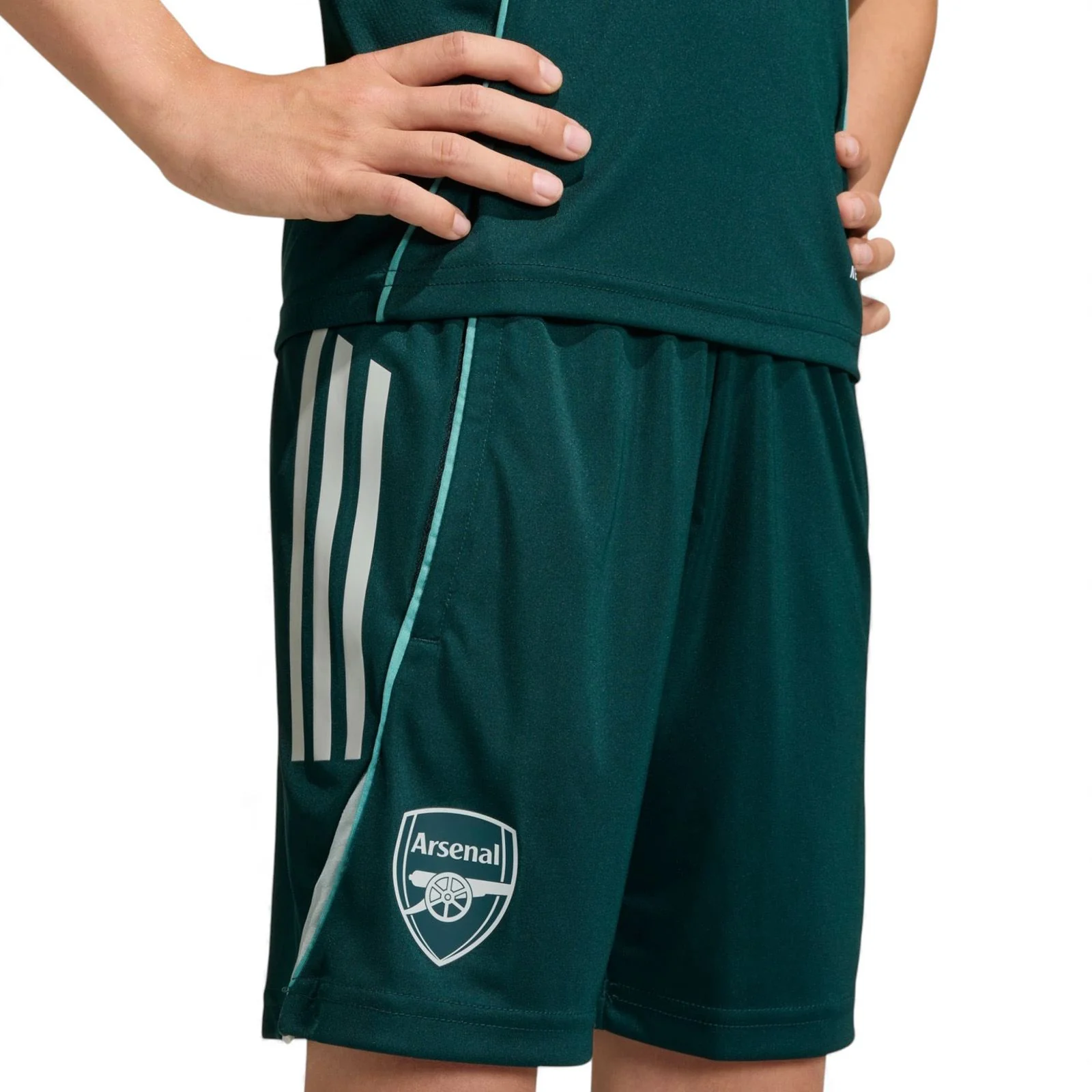 adidas Arsenal Football Tiro 2025/2026 Competition Kids Training Shorts - Image 3