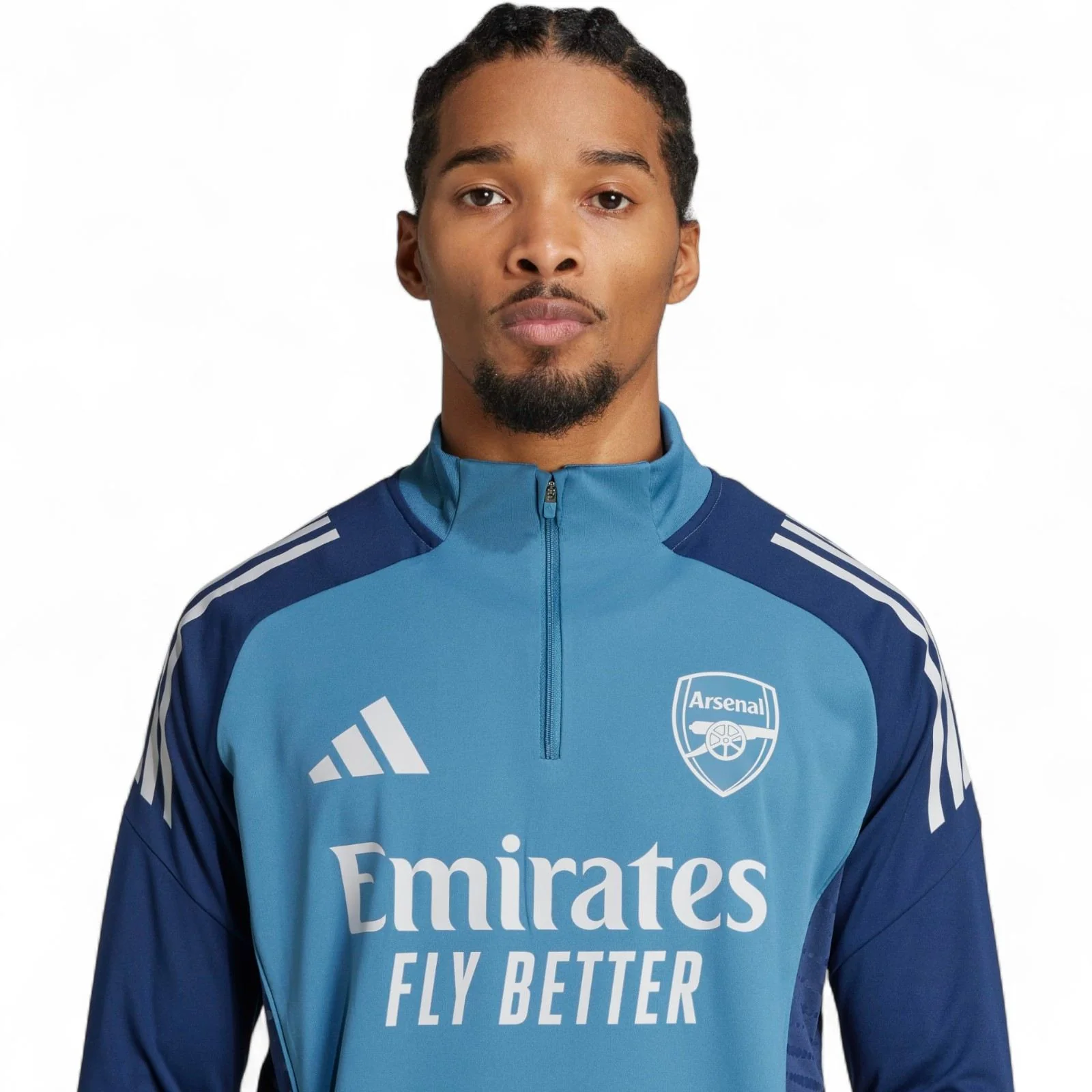 adidas Arsenal Football 2025/26 Adults Half-Zip Training Top - Image 4