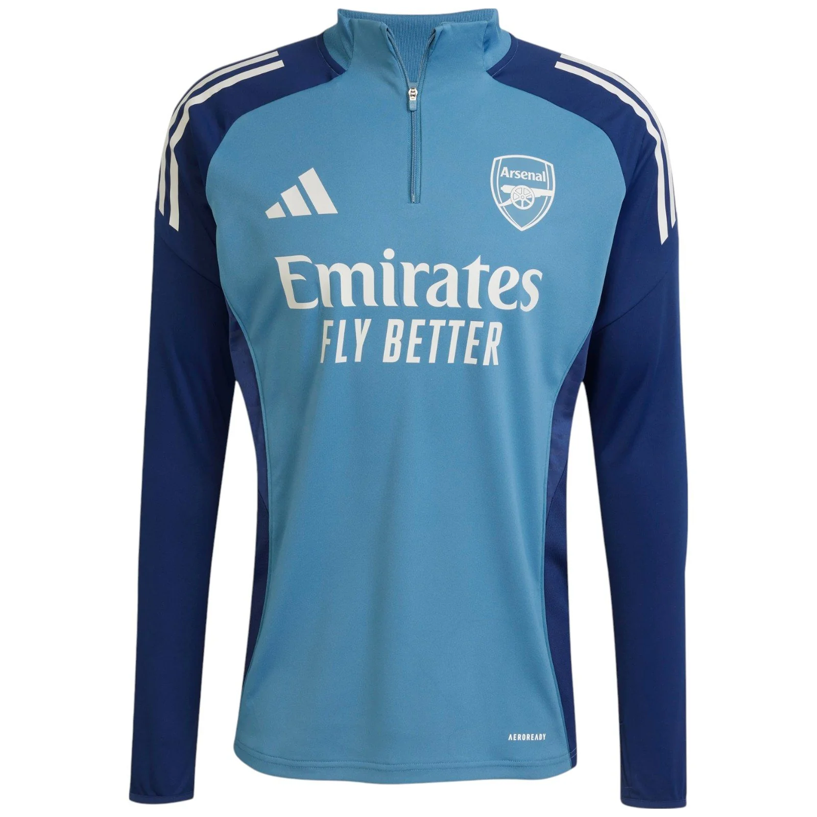 adidas Arsenal Football 2025/26 Adults Half-Zip Training Top - Image 6