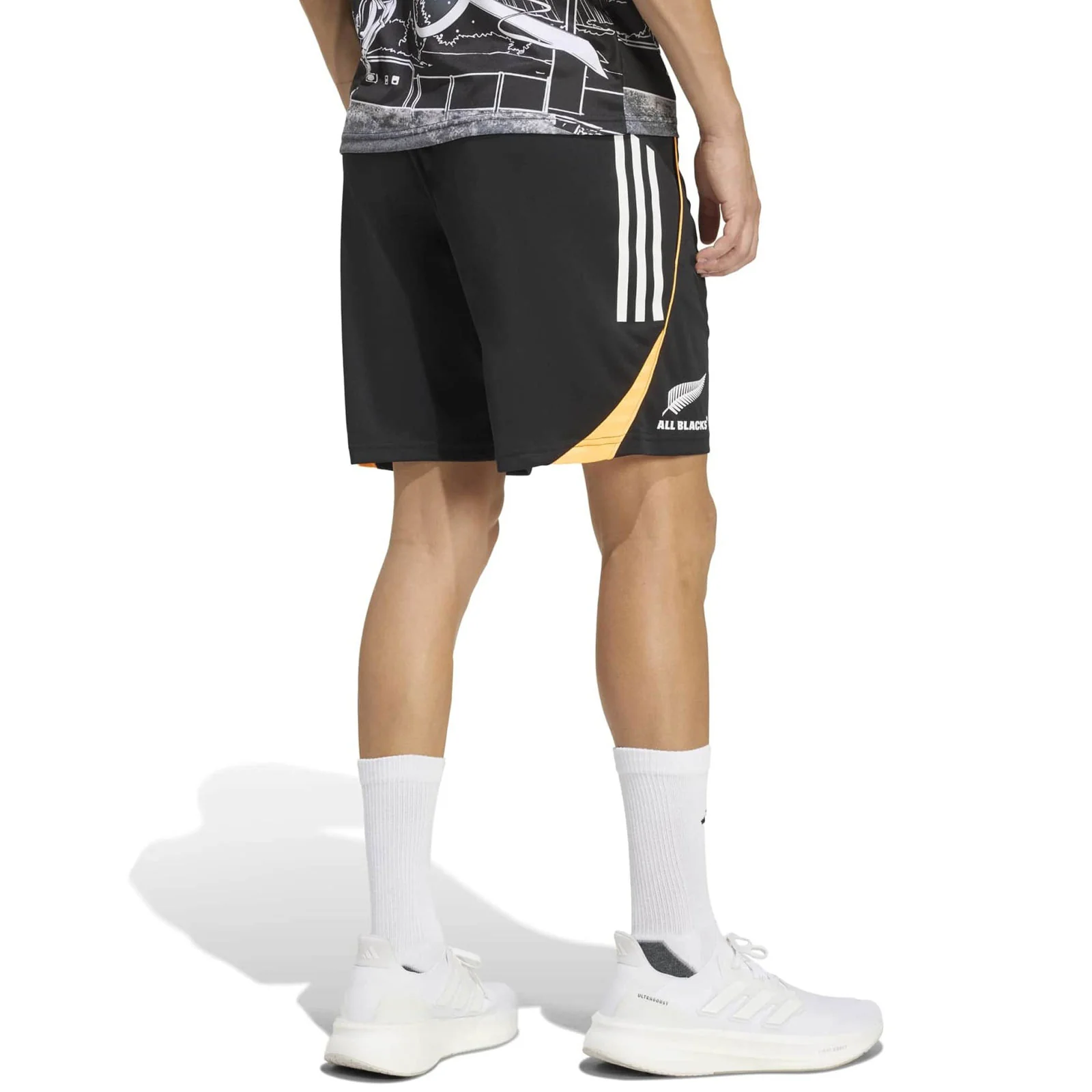 adidas All Blacks Rugby 2026 Marvel Gym Shorts - Image 2