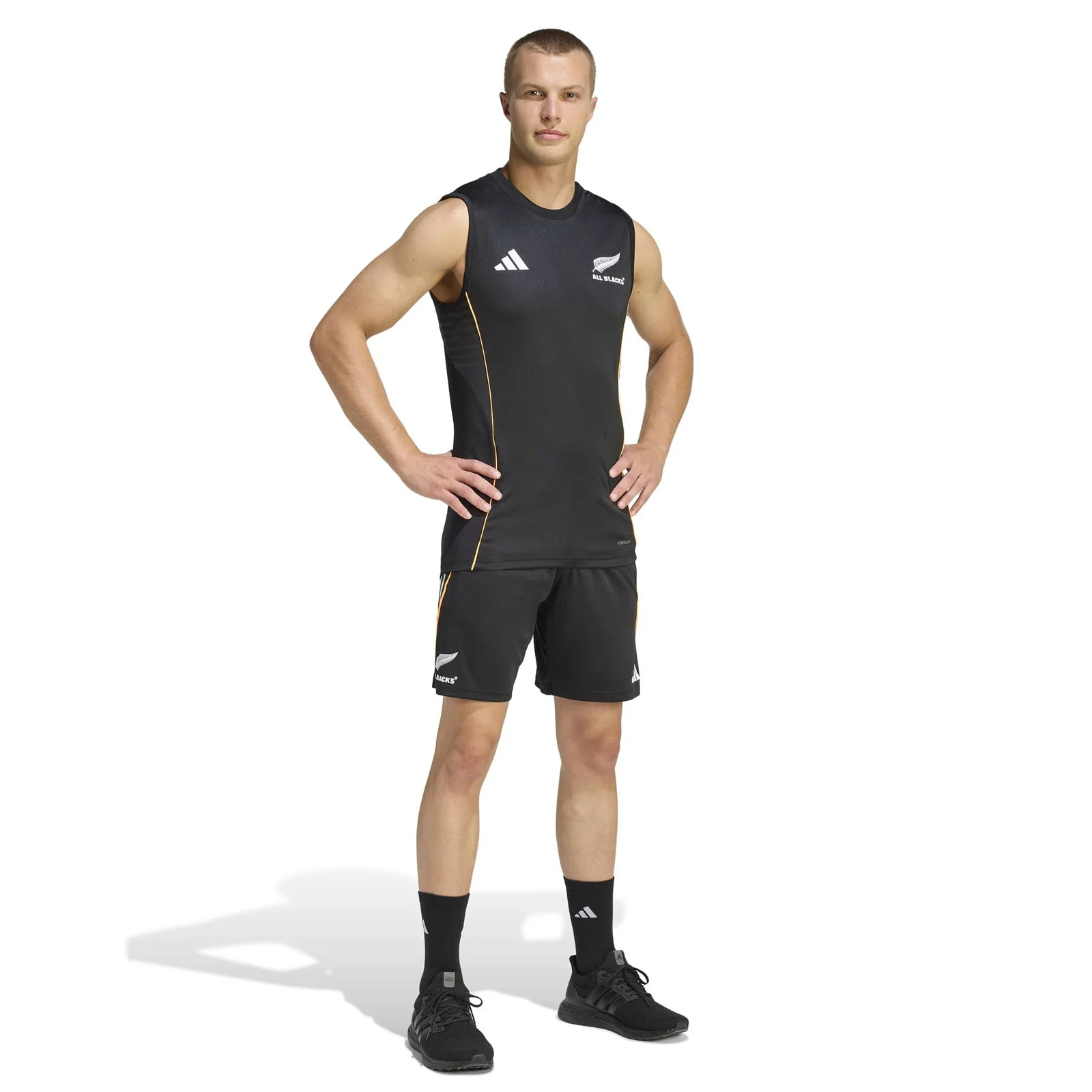 adidas All Blacks Rugby 2026 Marvel Mens Singlet - Image 5