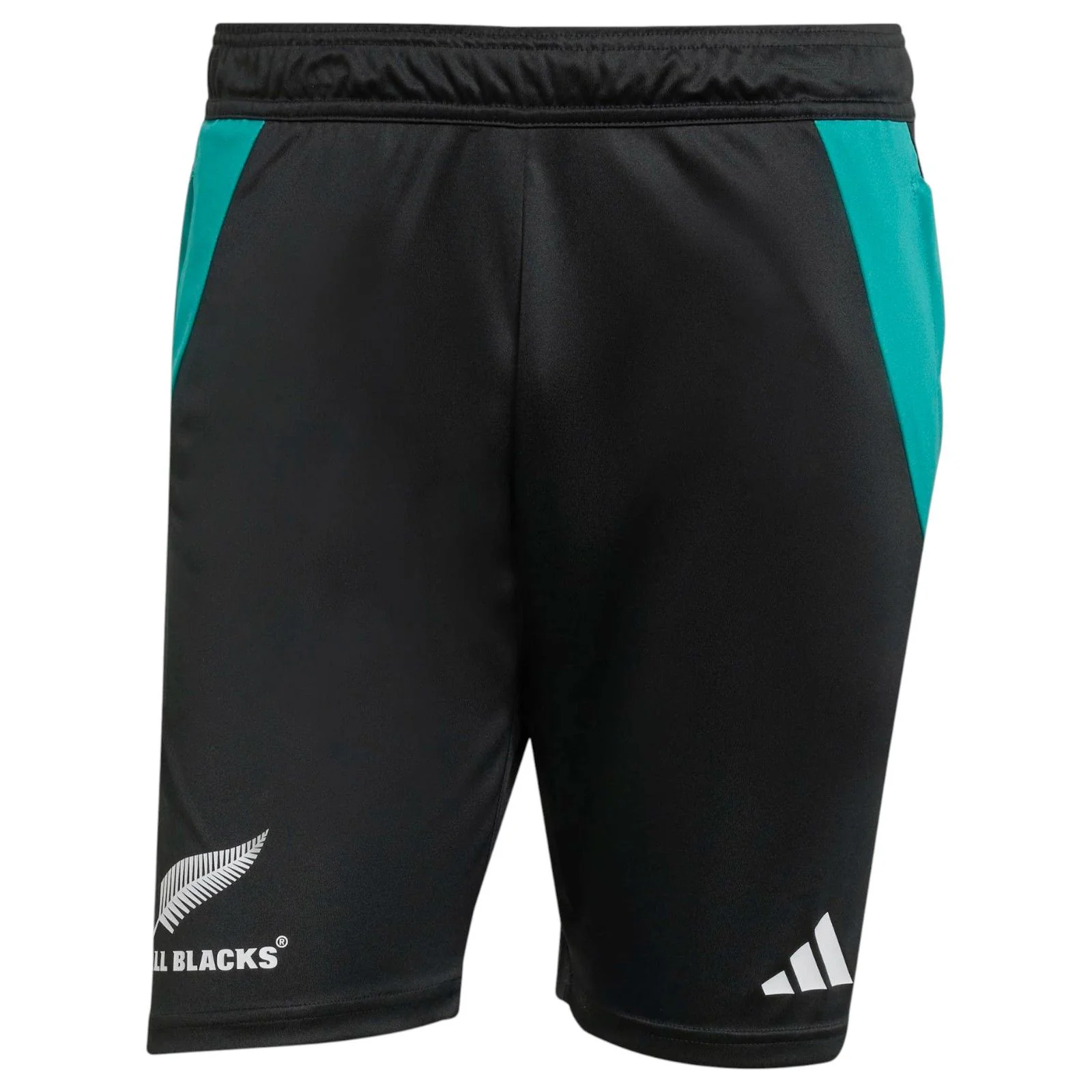 adidas All Blacks Rugby Mens Slim-Fit Gym Shorts - Image 5