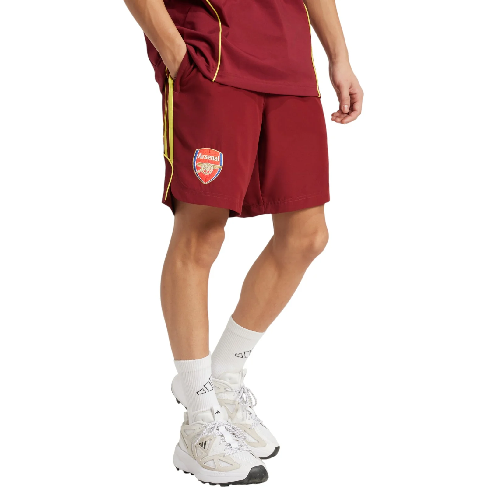 adidas Arsenal Football Adults Loose-fit Shorts - Image 3
