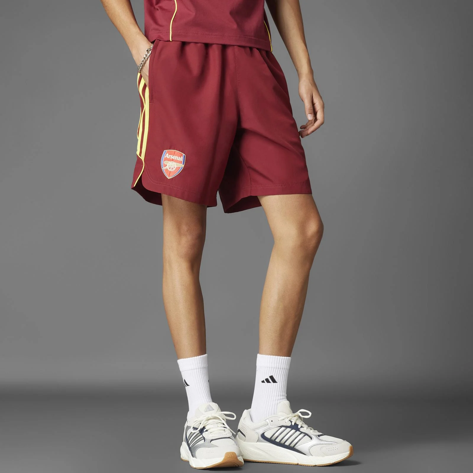 adidas Arsenal Football Adults Loose-fit Shorts - Image 6