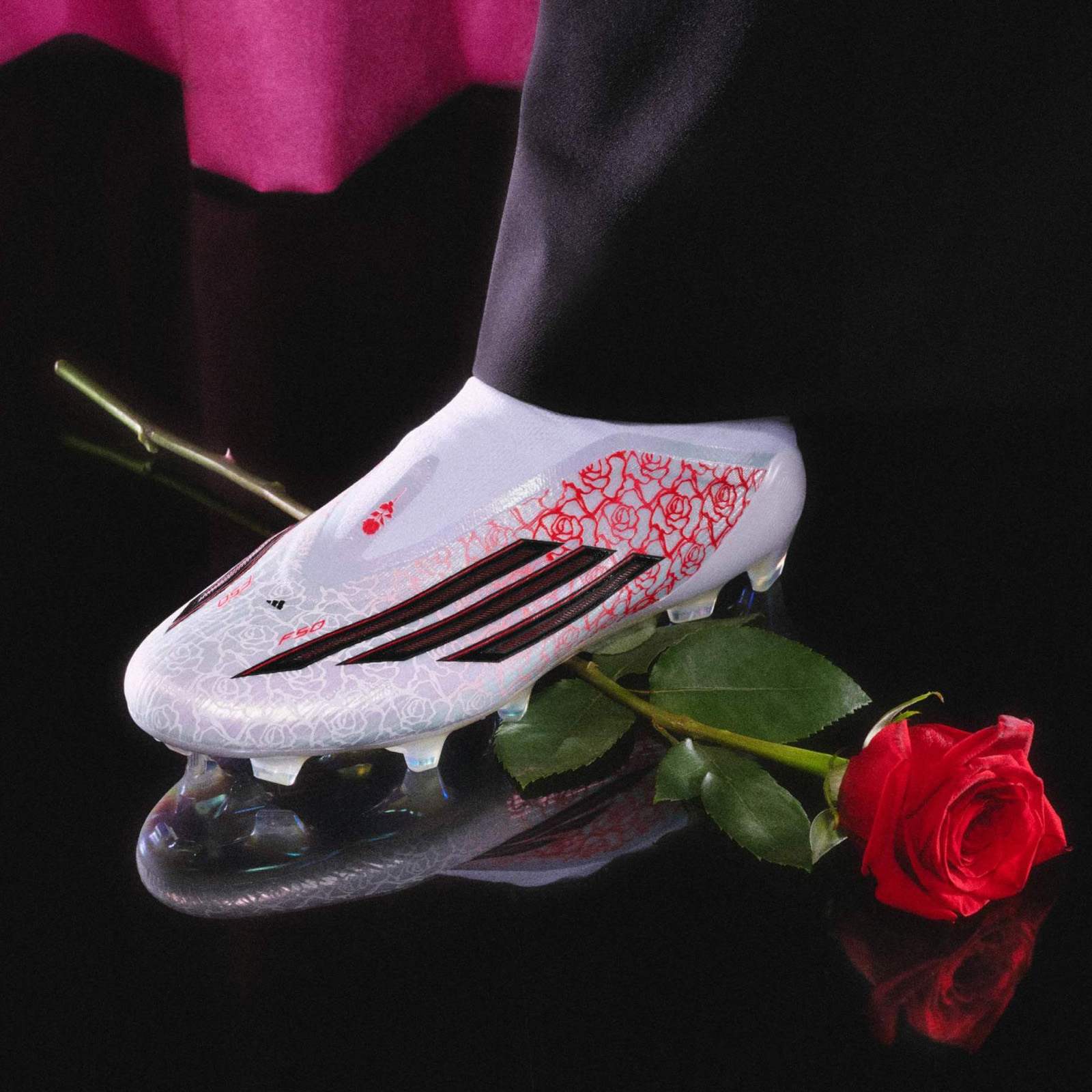 adidas F50 Elite Mens Firm Ground Laceless Football Boots - Image 7
