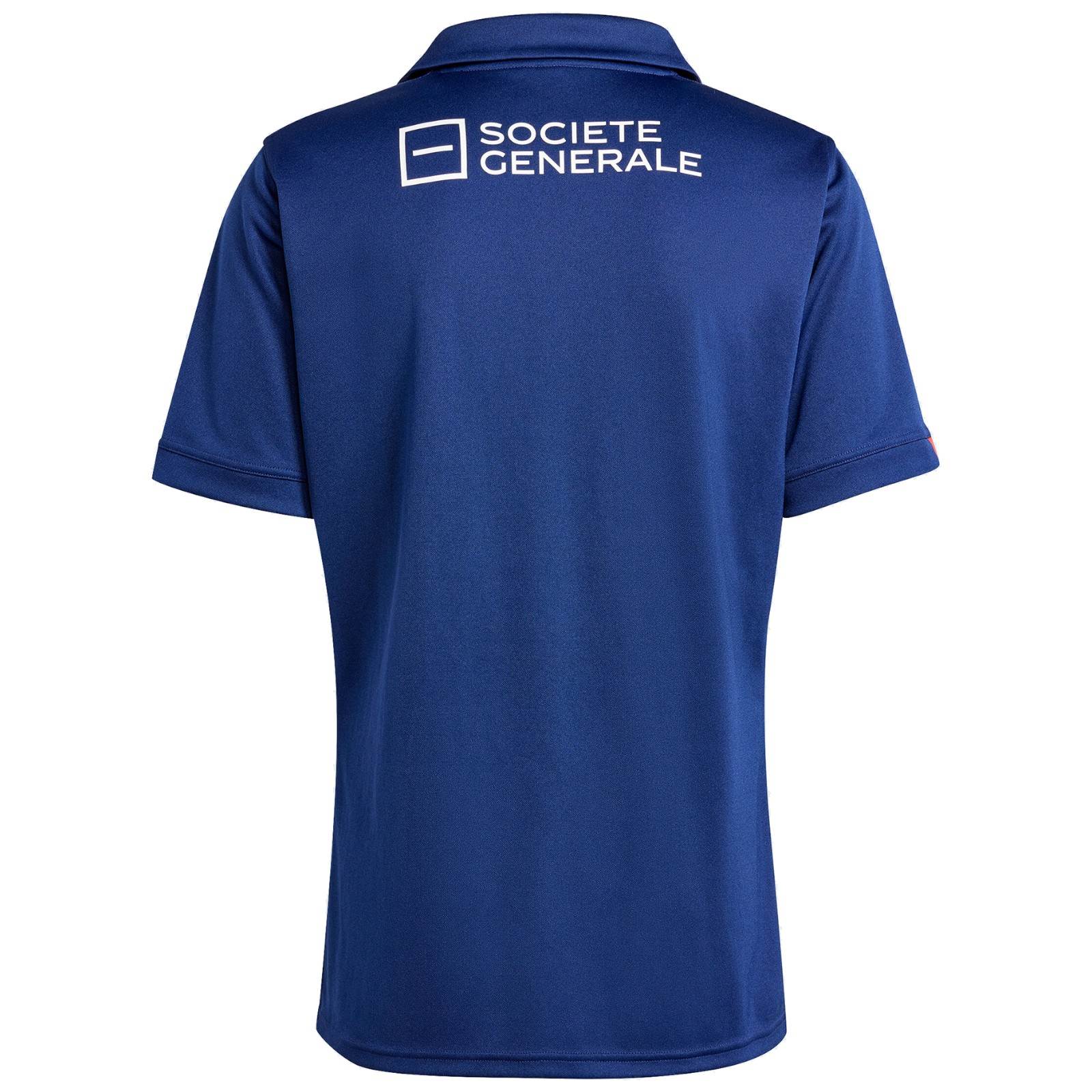 adidas France 2024/25 Short Sleeved Rugby Home Jersey - Image 2