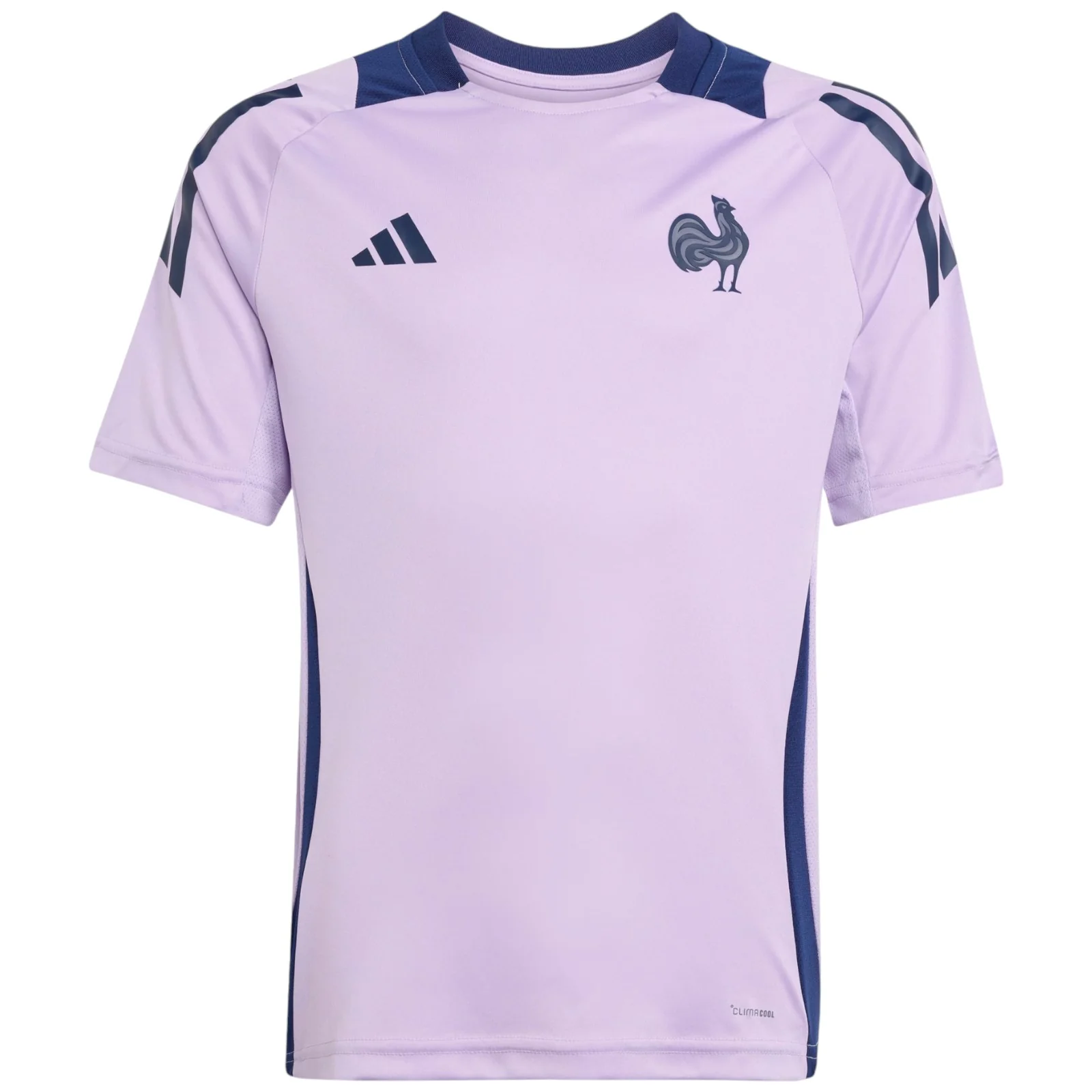 adidas France Rugby WRWC2 2025/26 Kids Performance T-Shirt