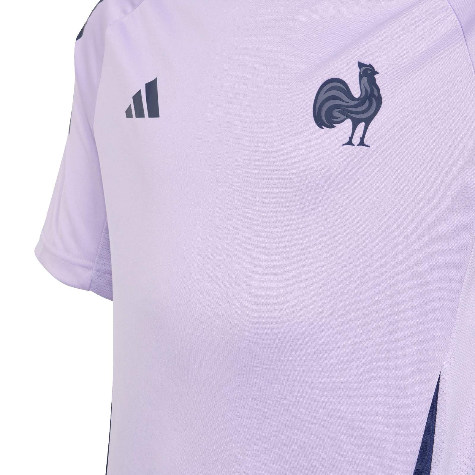 adidas France Rugby WRWC2 2025/26 Kids Performance T-Shirt - Image 3