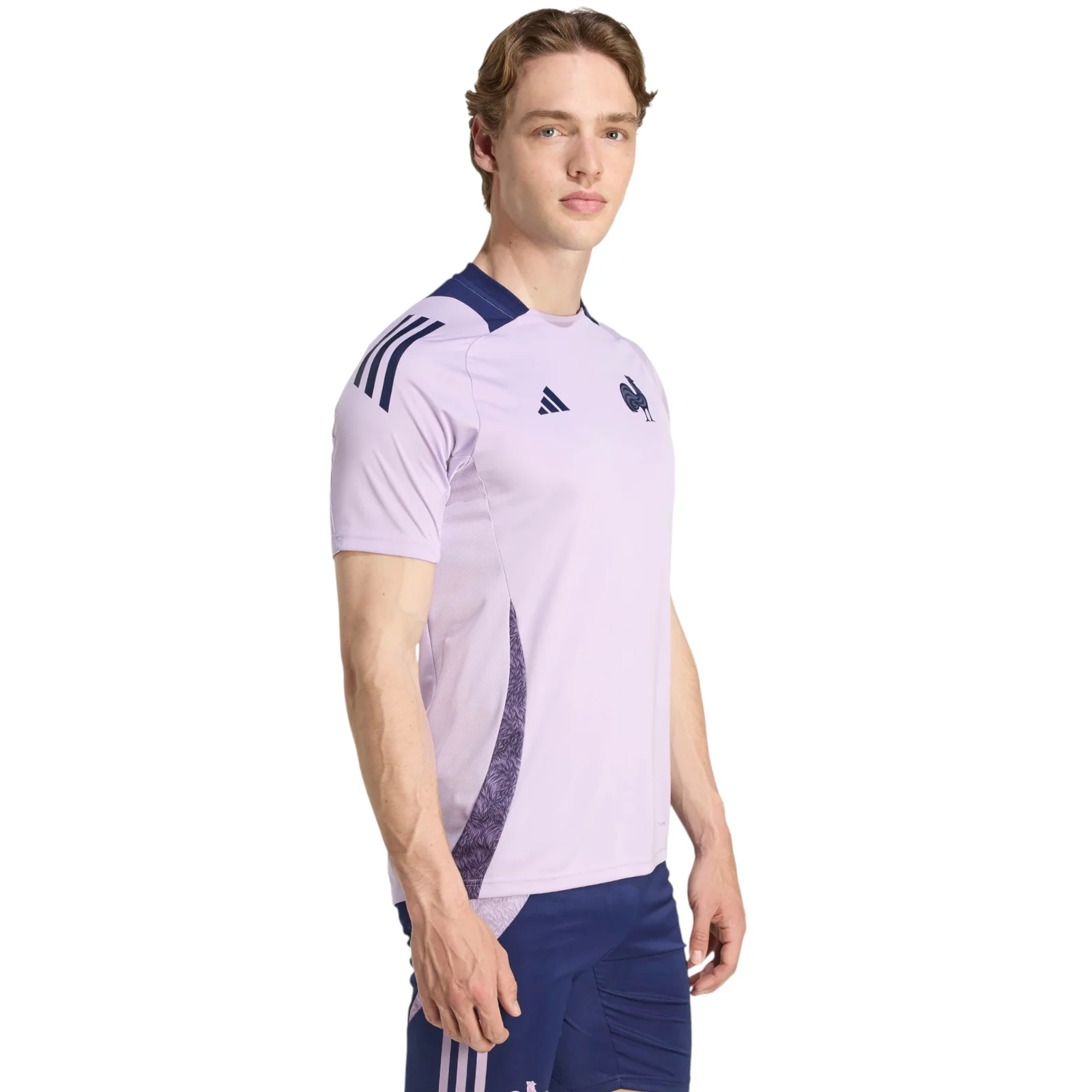 adidas France Rugby WRWC2 2025/26 Mens Performance T-Shirt - Image 3