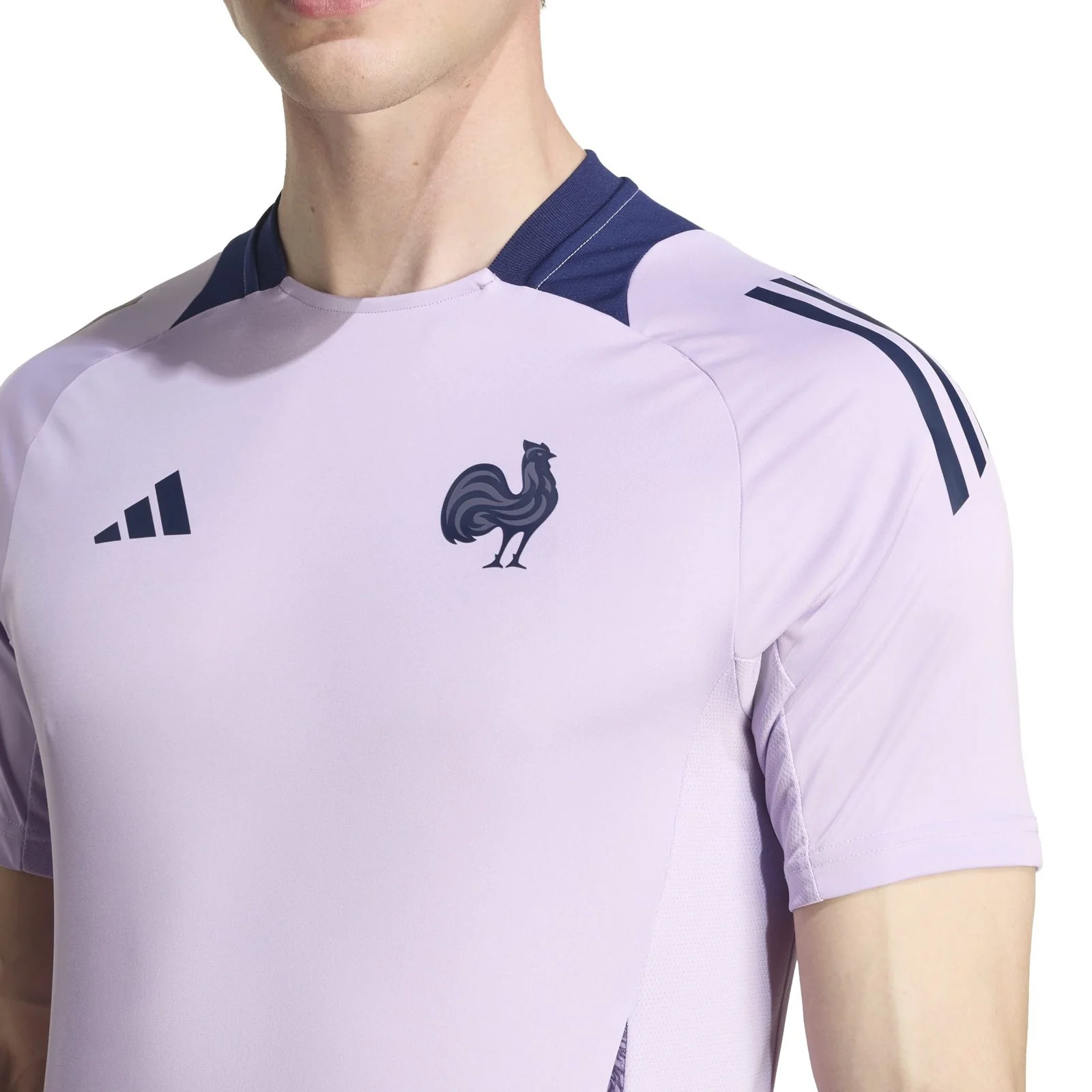 adidas France Rugby WRWC2 2025/26 Mens Performance T-Shirt - Image 4