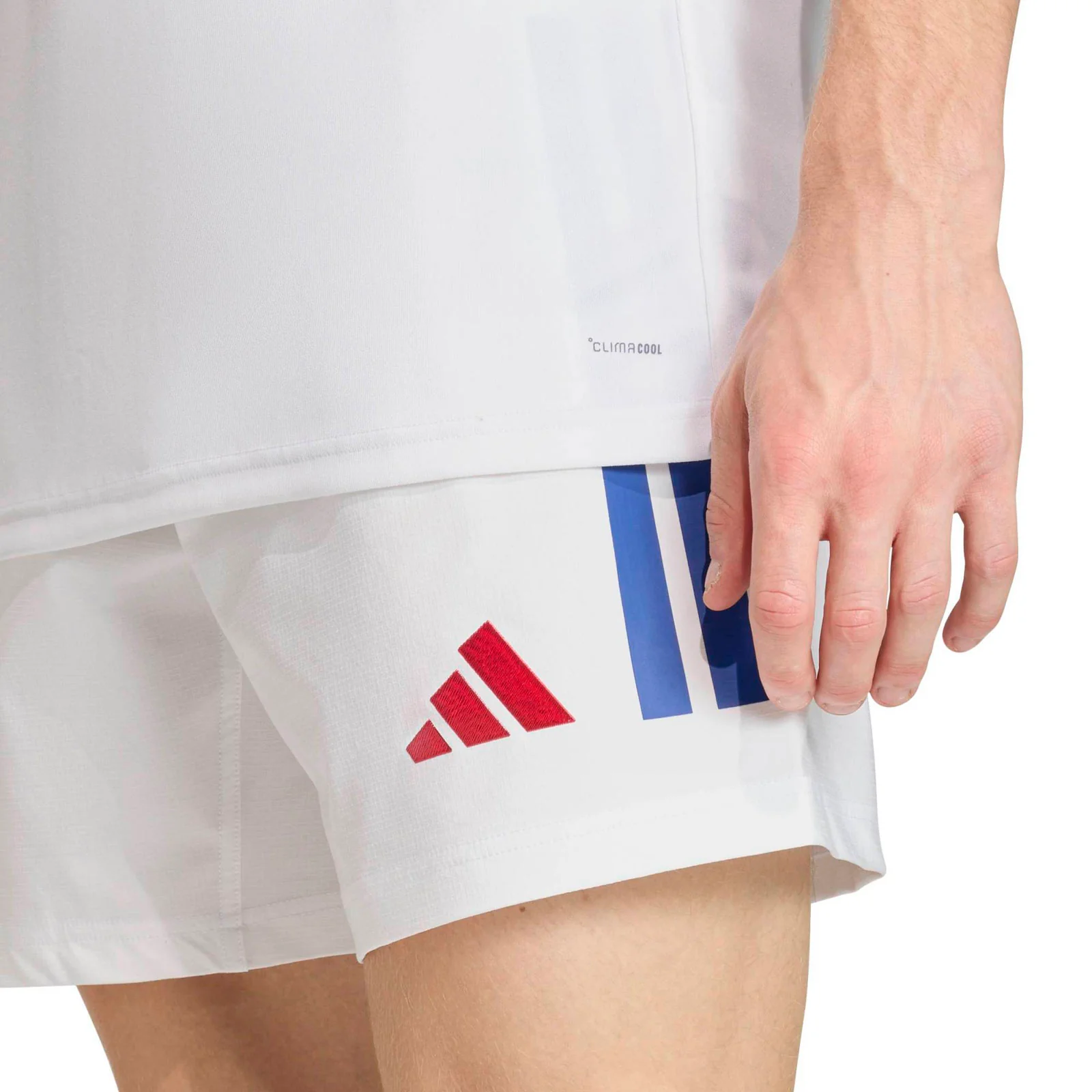 adidas France Rugby 2025/26 Replica Home Playing Shorts - Image 3