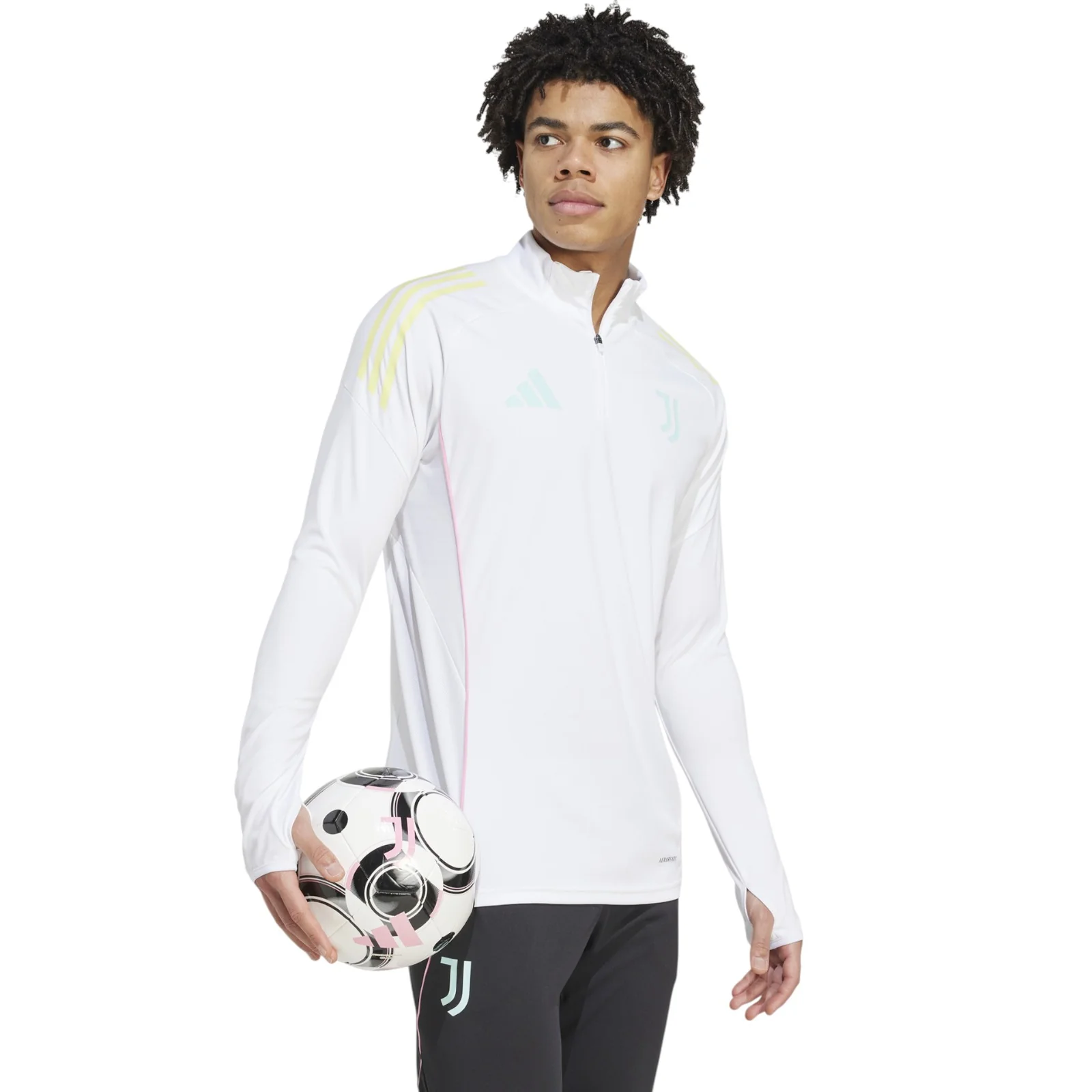 adidas Juventus Football Adults 2025/26 Half-Zip Training Top