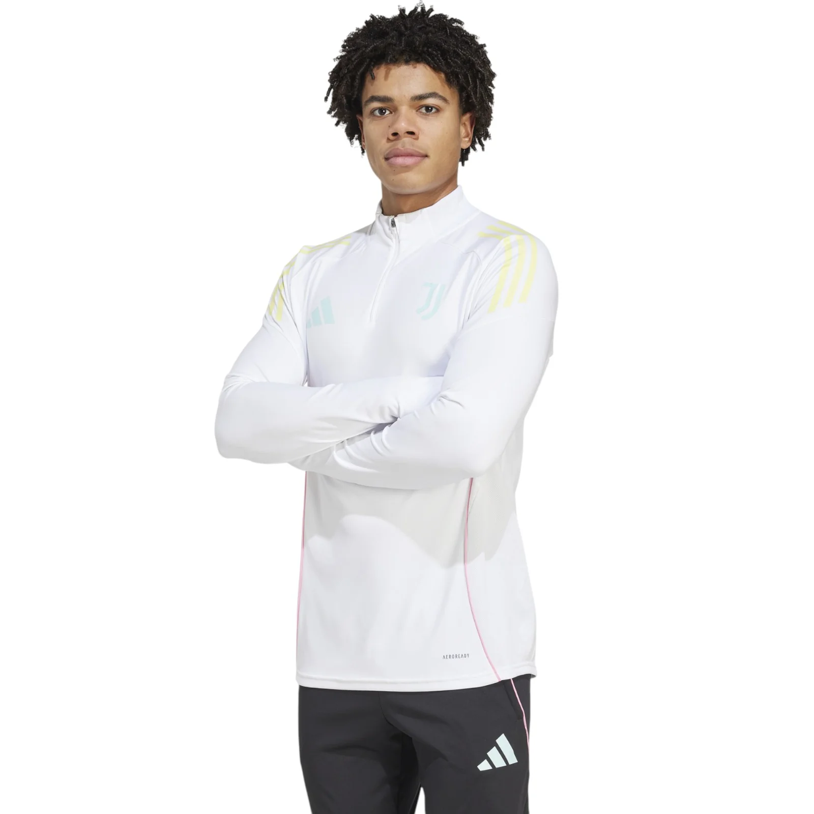 adidas Juventus Football Adults 2025/26 Half-Zip Training Top - Image 3