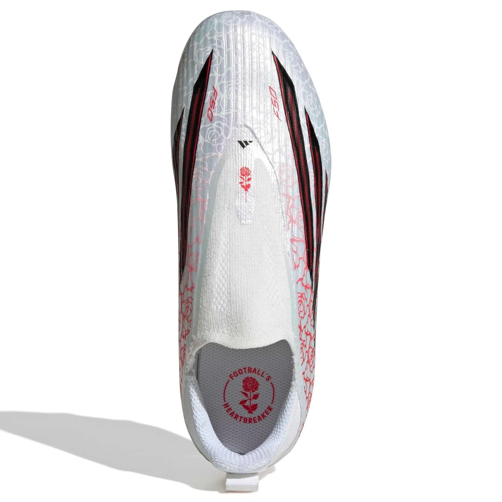 adidas F50 League Kids Firm Ground Laceless Football Boots - Image 3