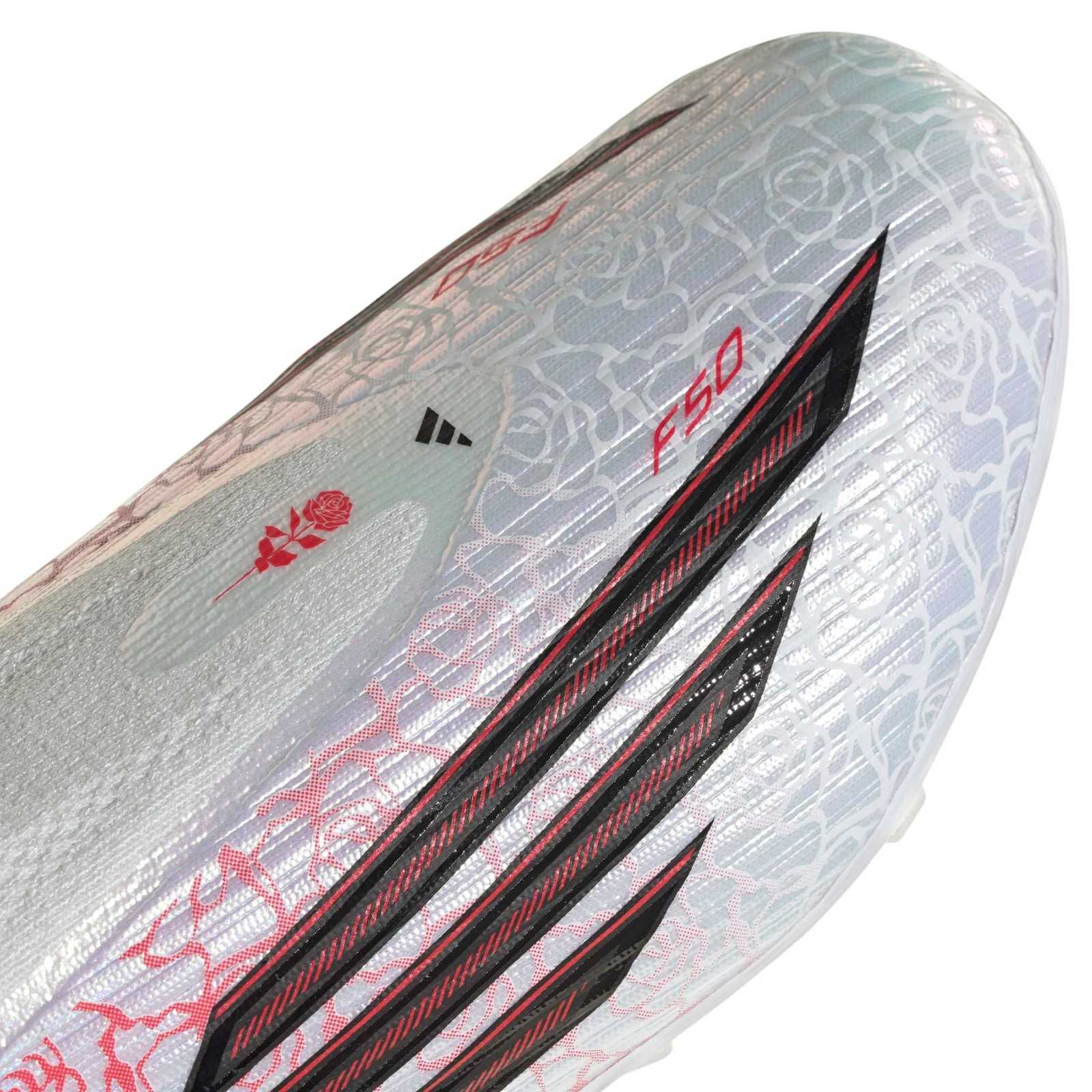 adidas F50 League Kids Firm Ground Laceless Football Boots - Image 5