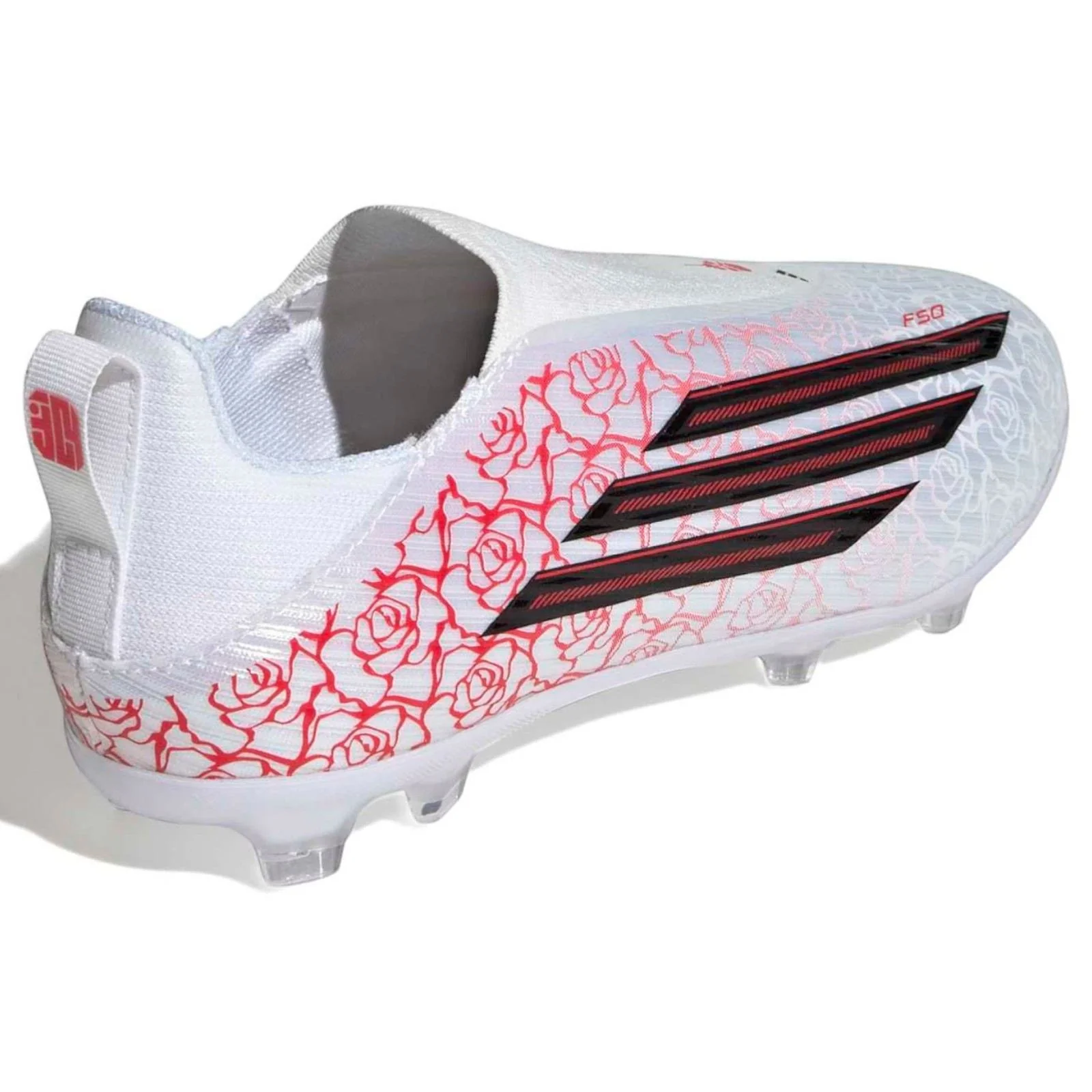 adidas F50 League Kids Firm Ground Laceless Football Boots - Image 8