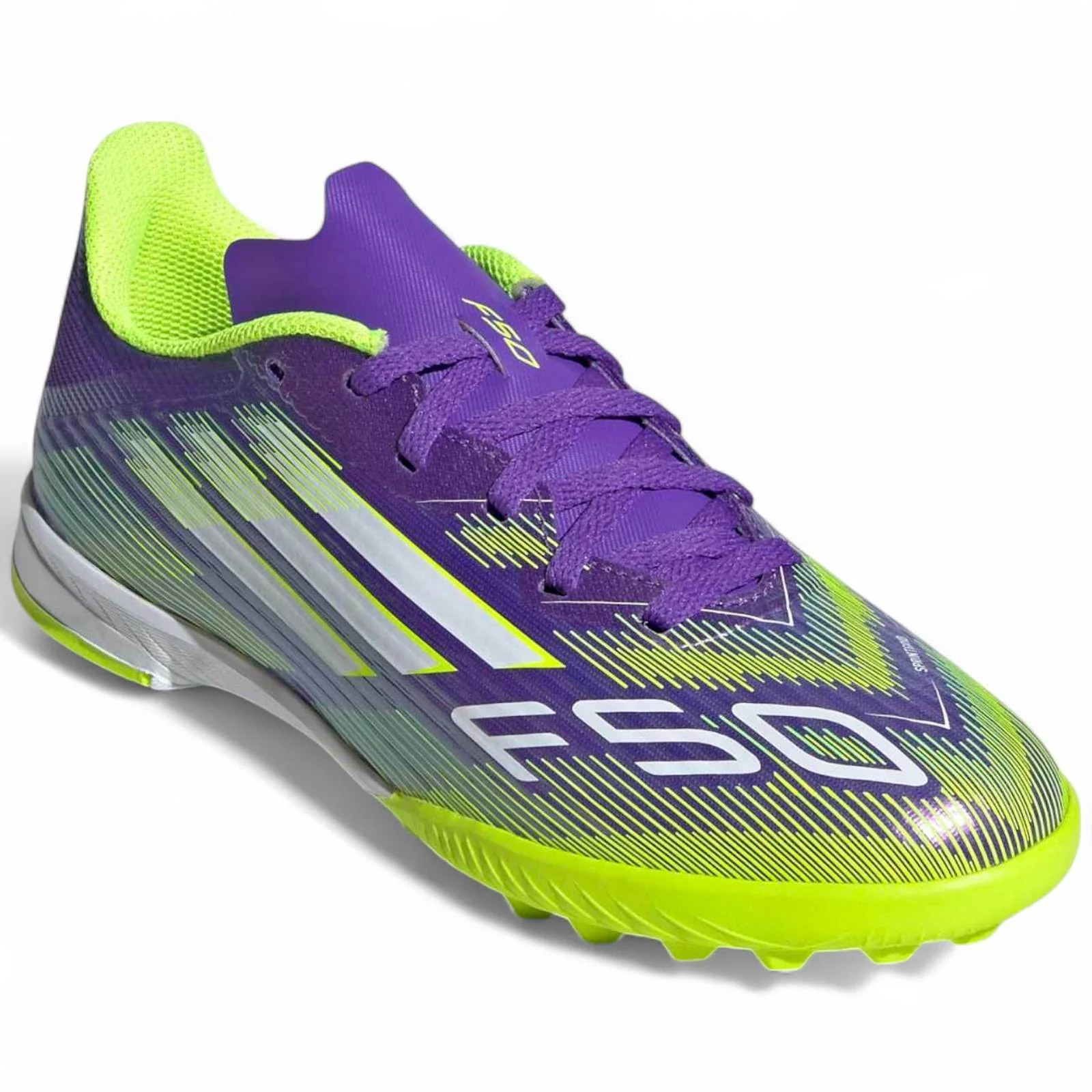 adidas F50 League Kids Turf Ground Football Boots - Image 7