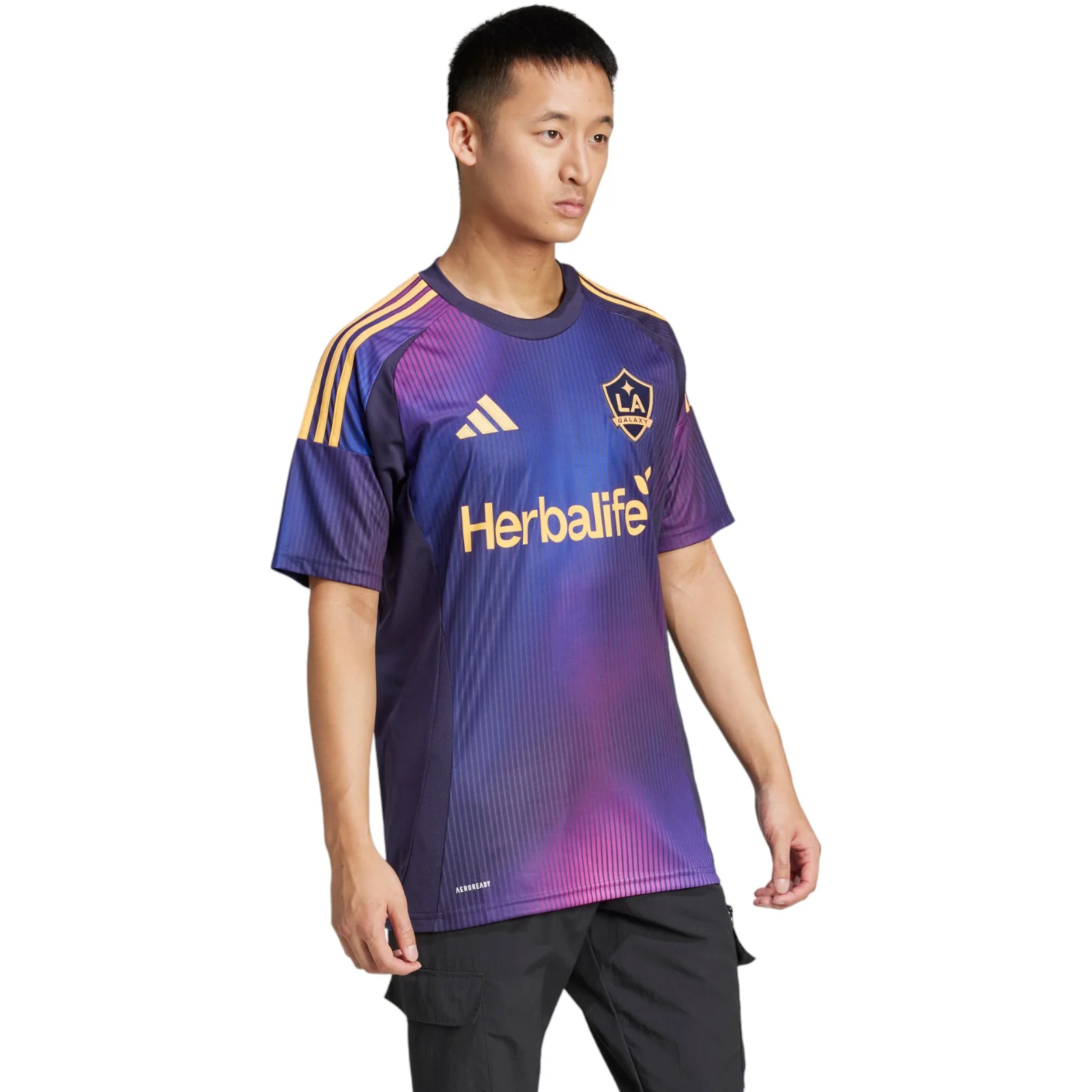 adidas LA Galaxy Football 2025/26 Mens Away Jersey - Image 5