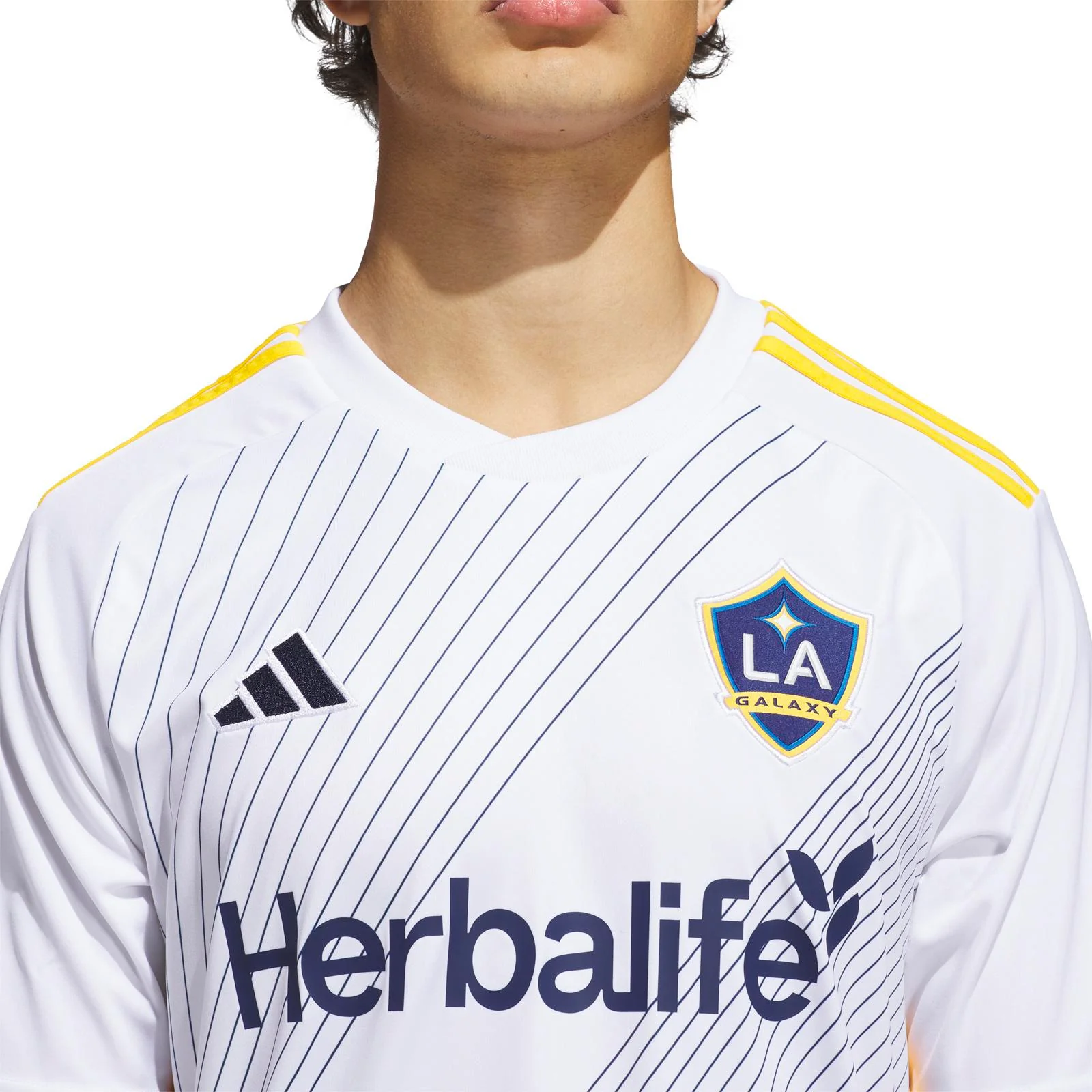 adidas LA Galaxy Football 2024/25 Mens Home Jersey - Image 5
