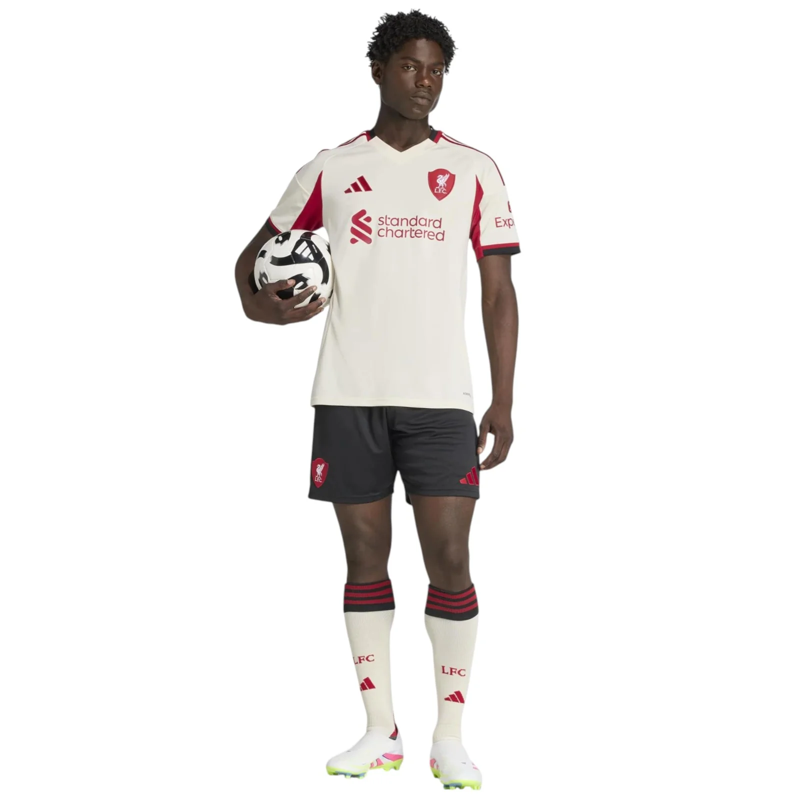 adidas Liverpool FC 2025/26 Adults Away Shorts - Image 7