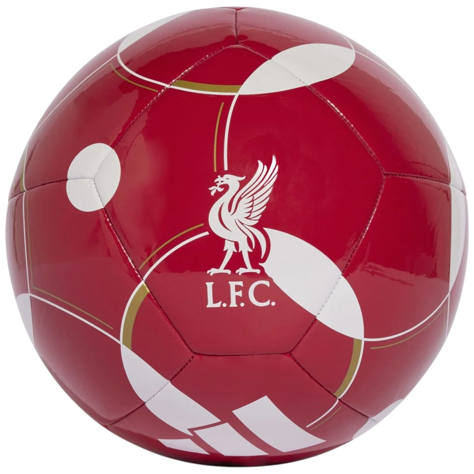 adidas Liverpool Football Home Club Ball - Size 5 - Image 2
