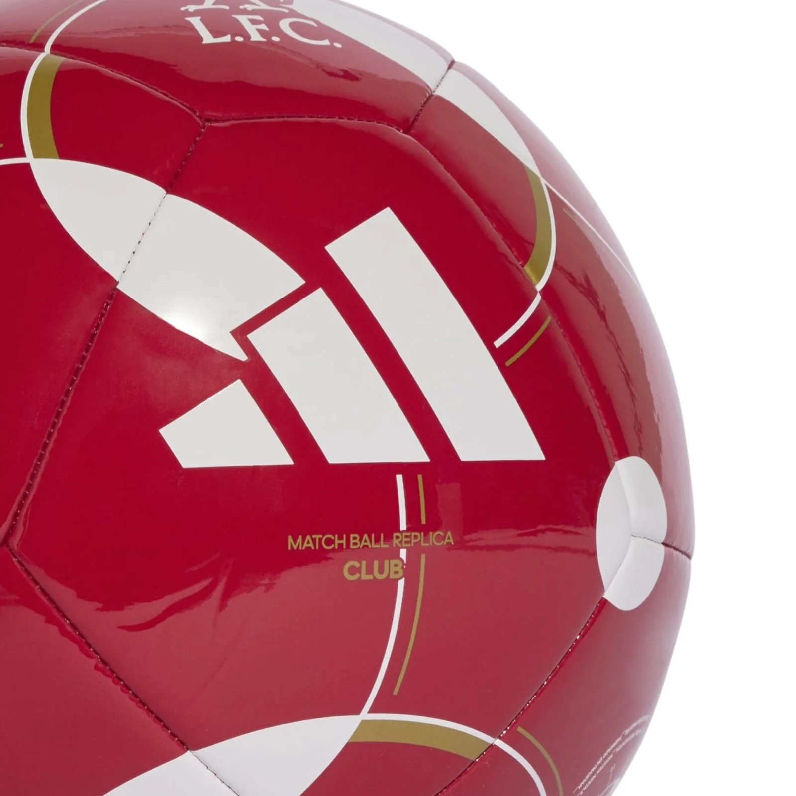 adidas Liverpool Football Home Club Ball - Size 5 - Image 4