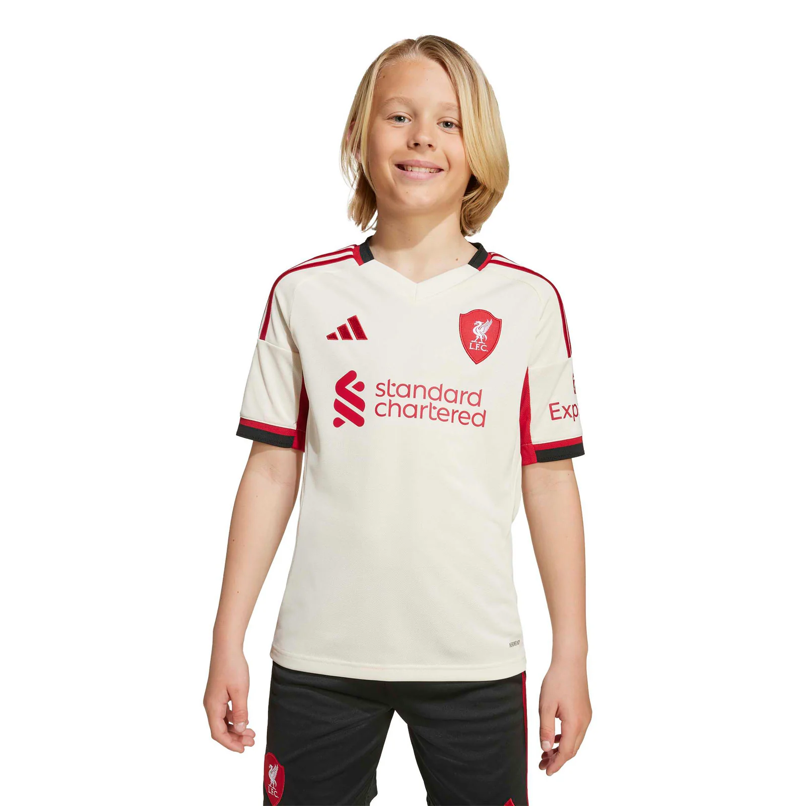 adidas Liverpool FC 2025/26 Kids Away Jersey - Image 3