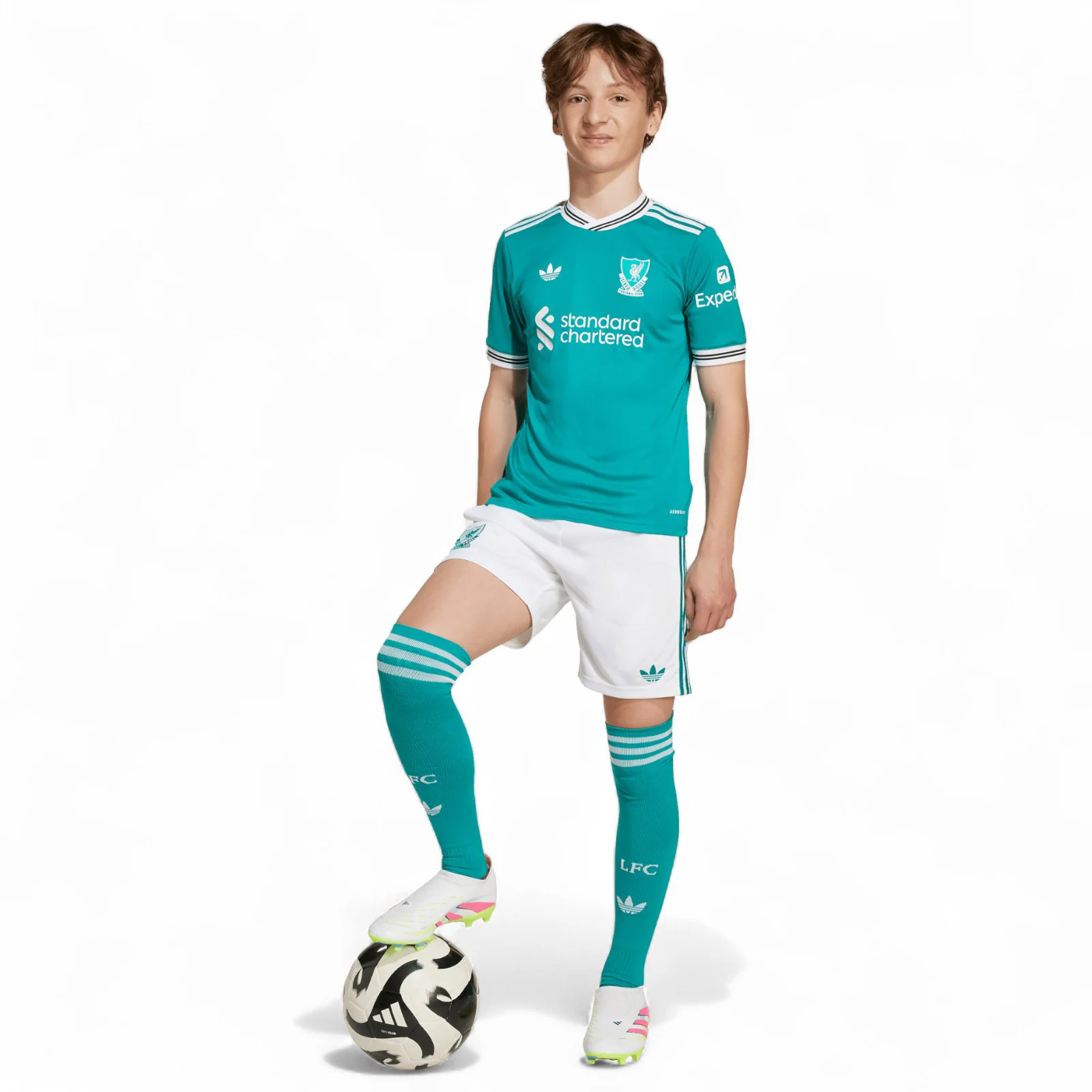 adidas Liverpool Football 2025/26 Kids Third Jersey - Image 7