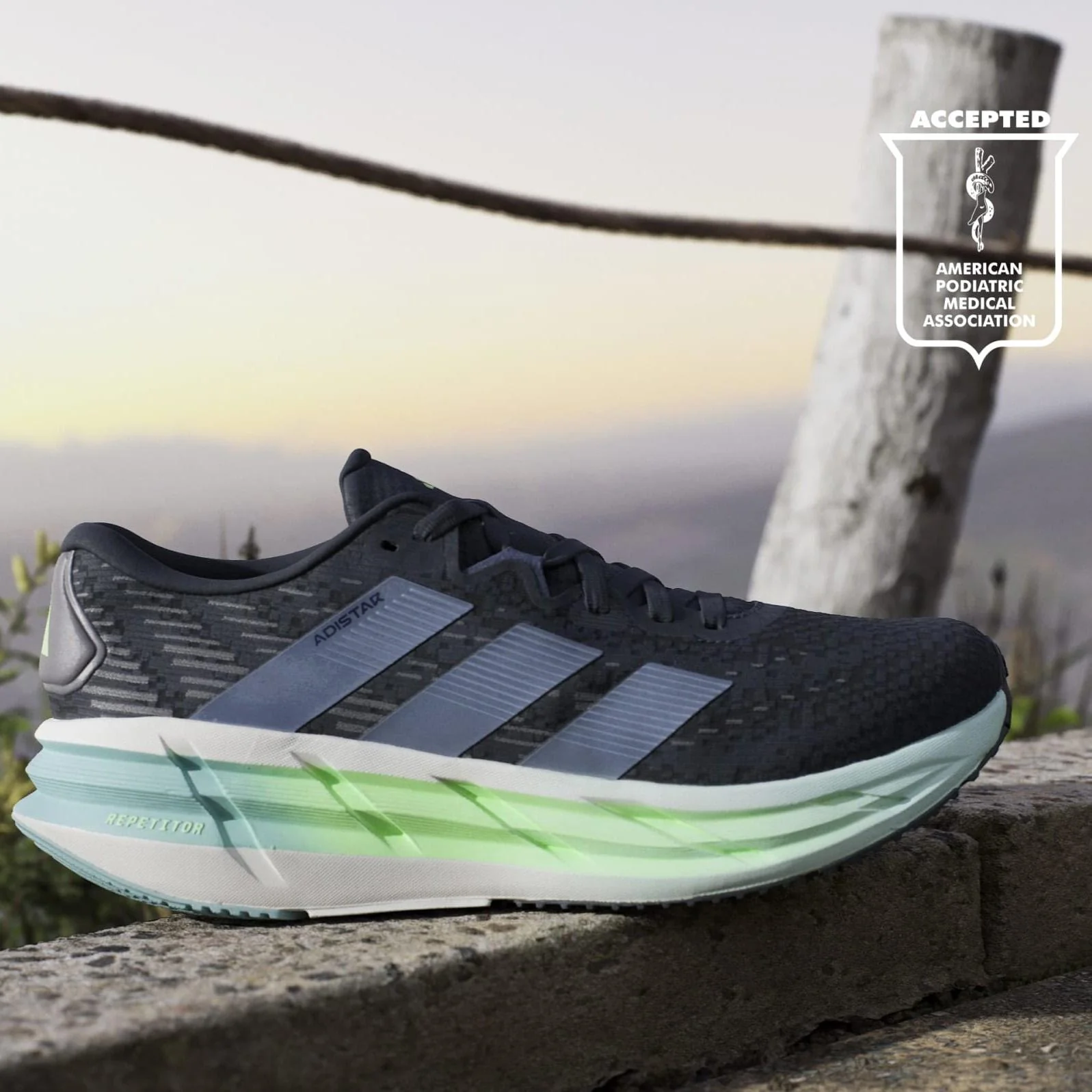 adidas Mens ADISTAR 4 M Grey - Image 11