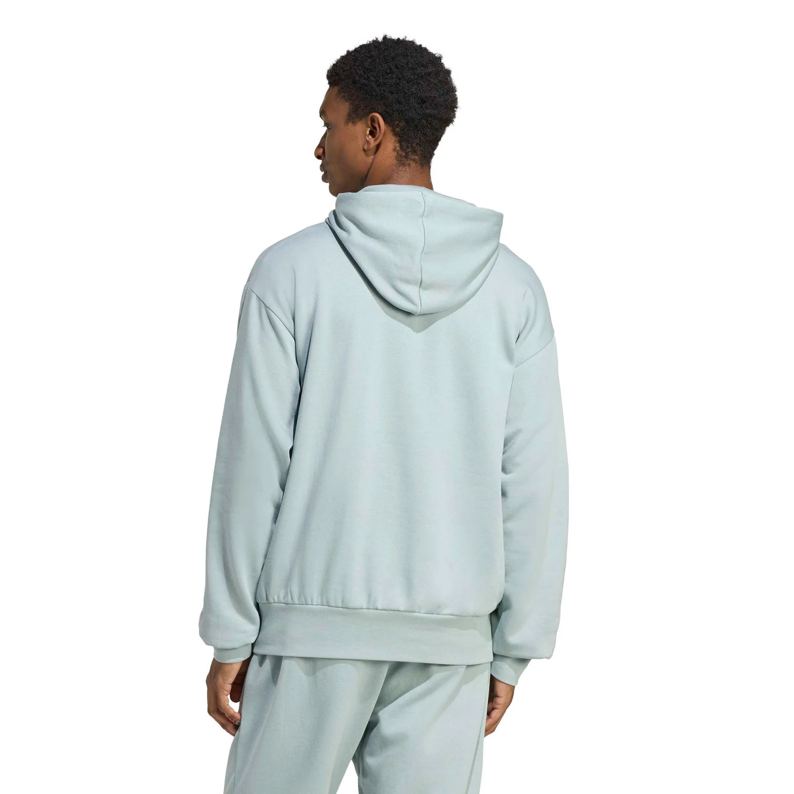 adidas Essentials Feelcozy Mens Regular-Fit Fleece Hoodie - Image 2