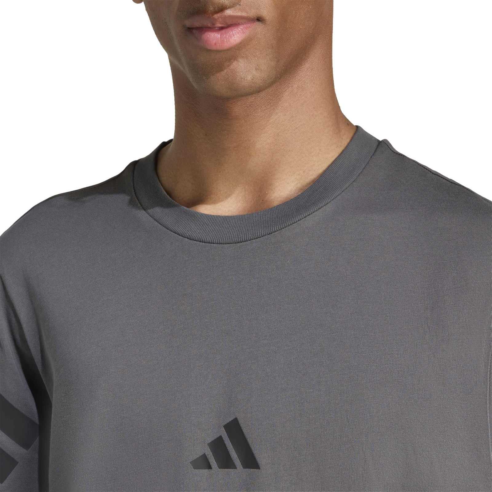 adidas Future Icons 3-Stripes Mens Short-Sleeve T-Shirt - Image 3