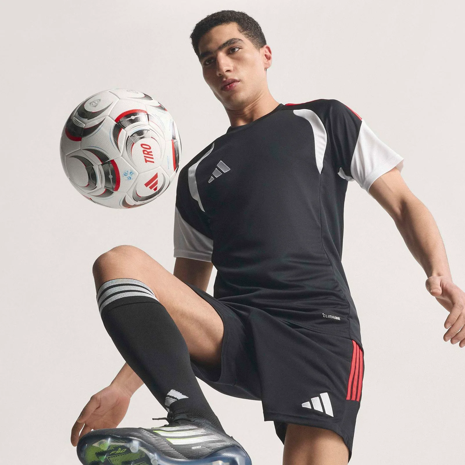 adidas Tiro 2026 Mens Short Sleeve League Football Jersey - Image 9