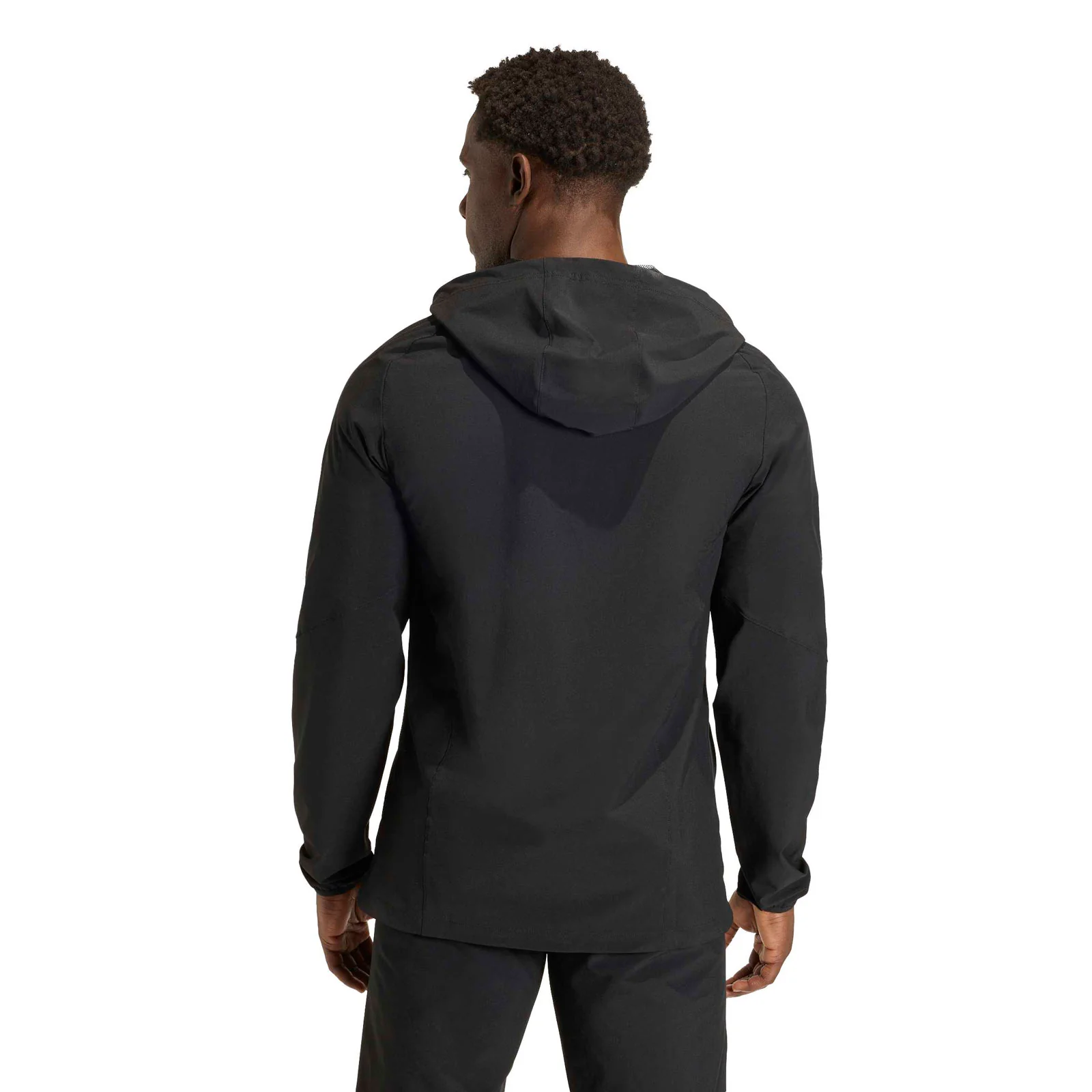 adidas Tiro Travel Lightweight Mens Windbreaker Jacket - Image 2