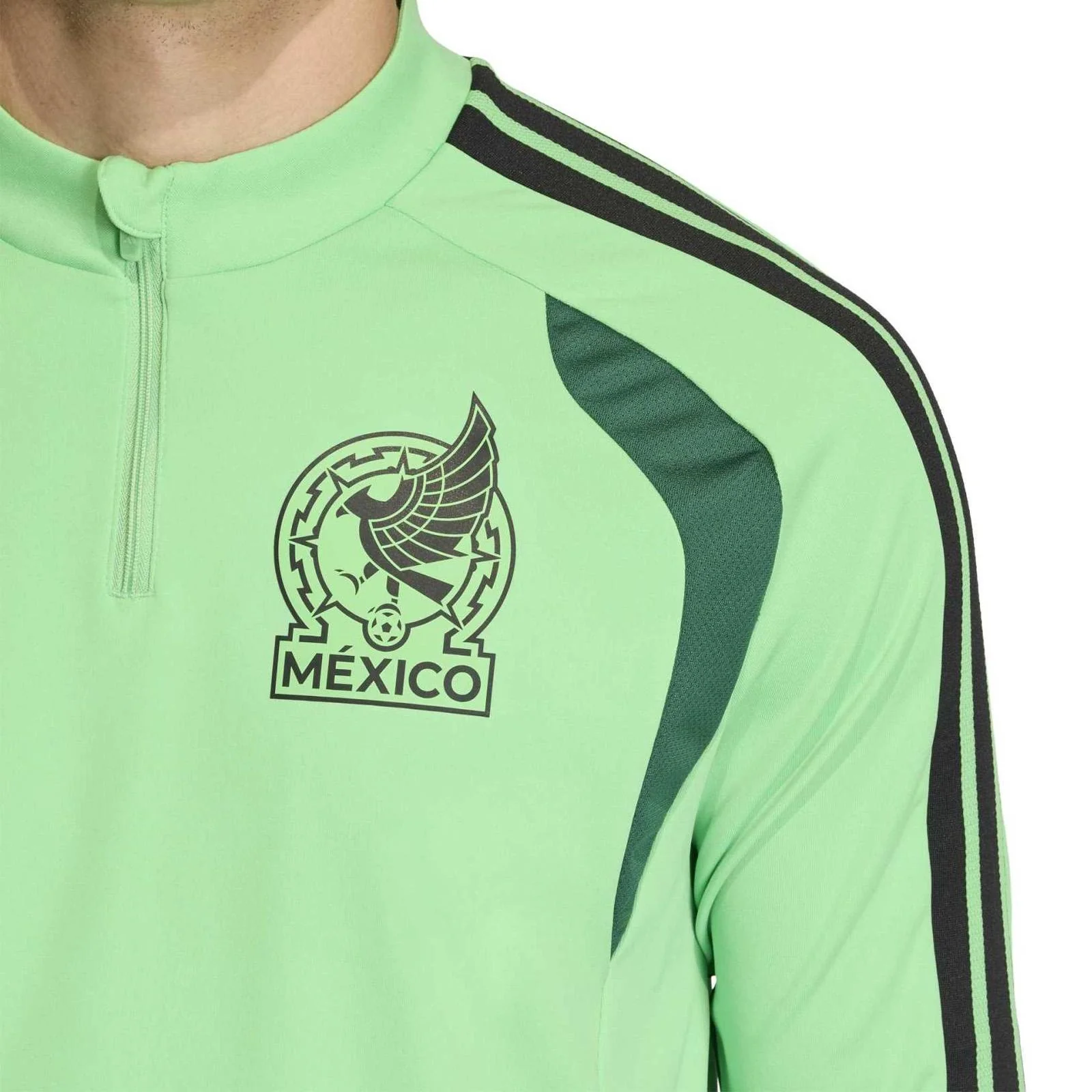adidas Mexico Football World Cup 2026 Adults Tiro Training Top - Image 3
