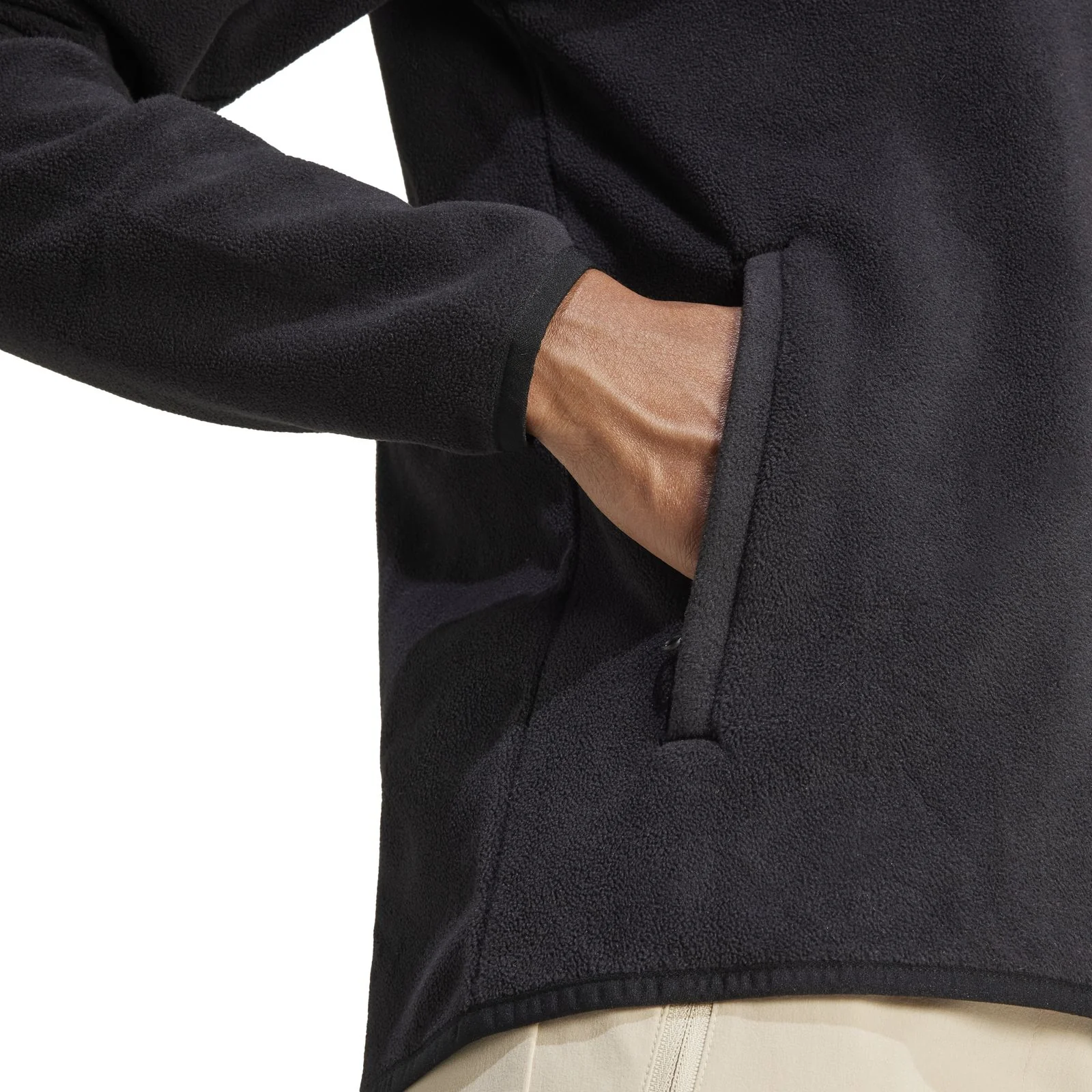 adidas Multi Essentials Full-Zip Fleece Jacket - Image 4
